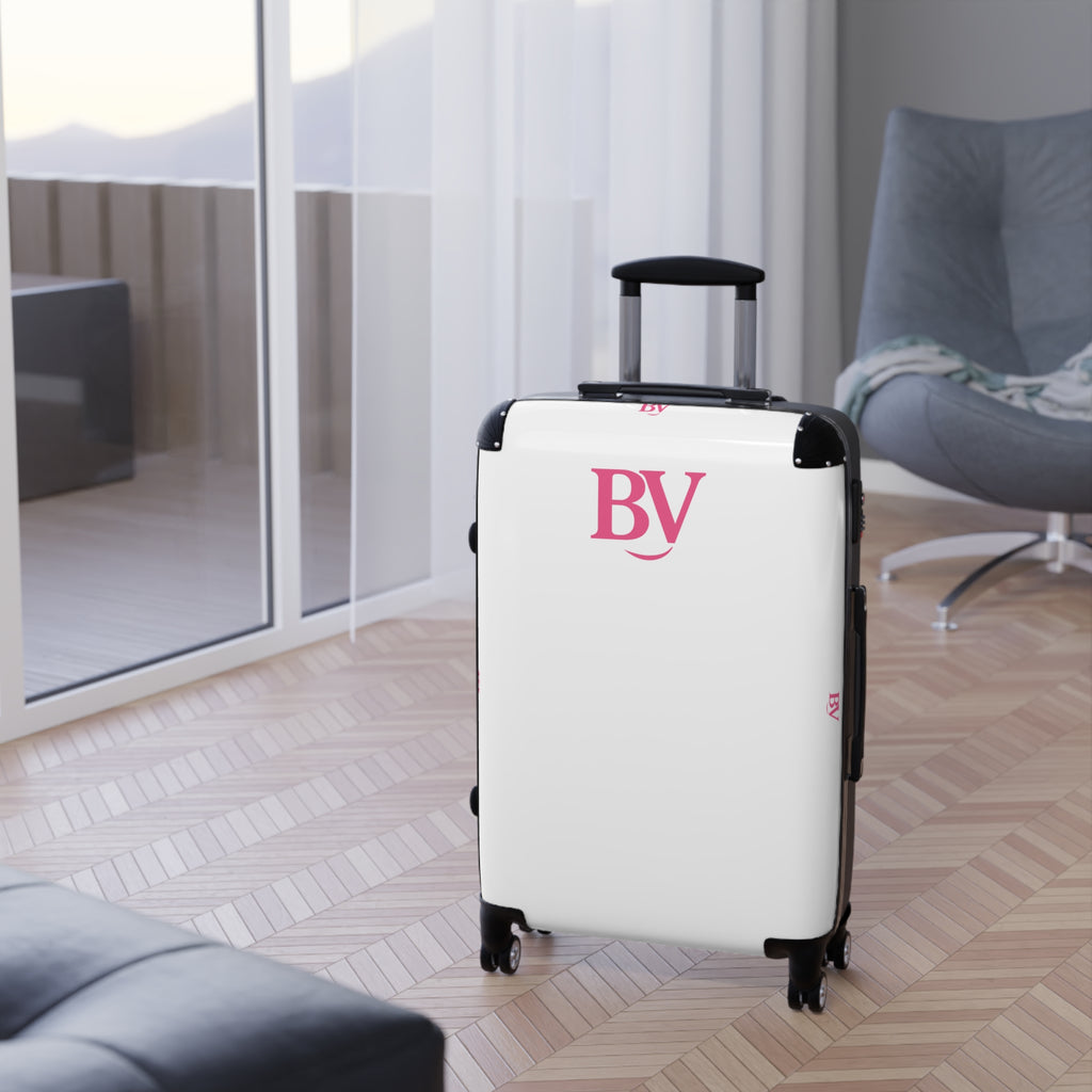 Bonita VIBES: BV Collection White Stylish Travel Luggage