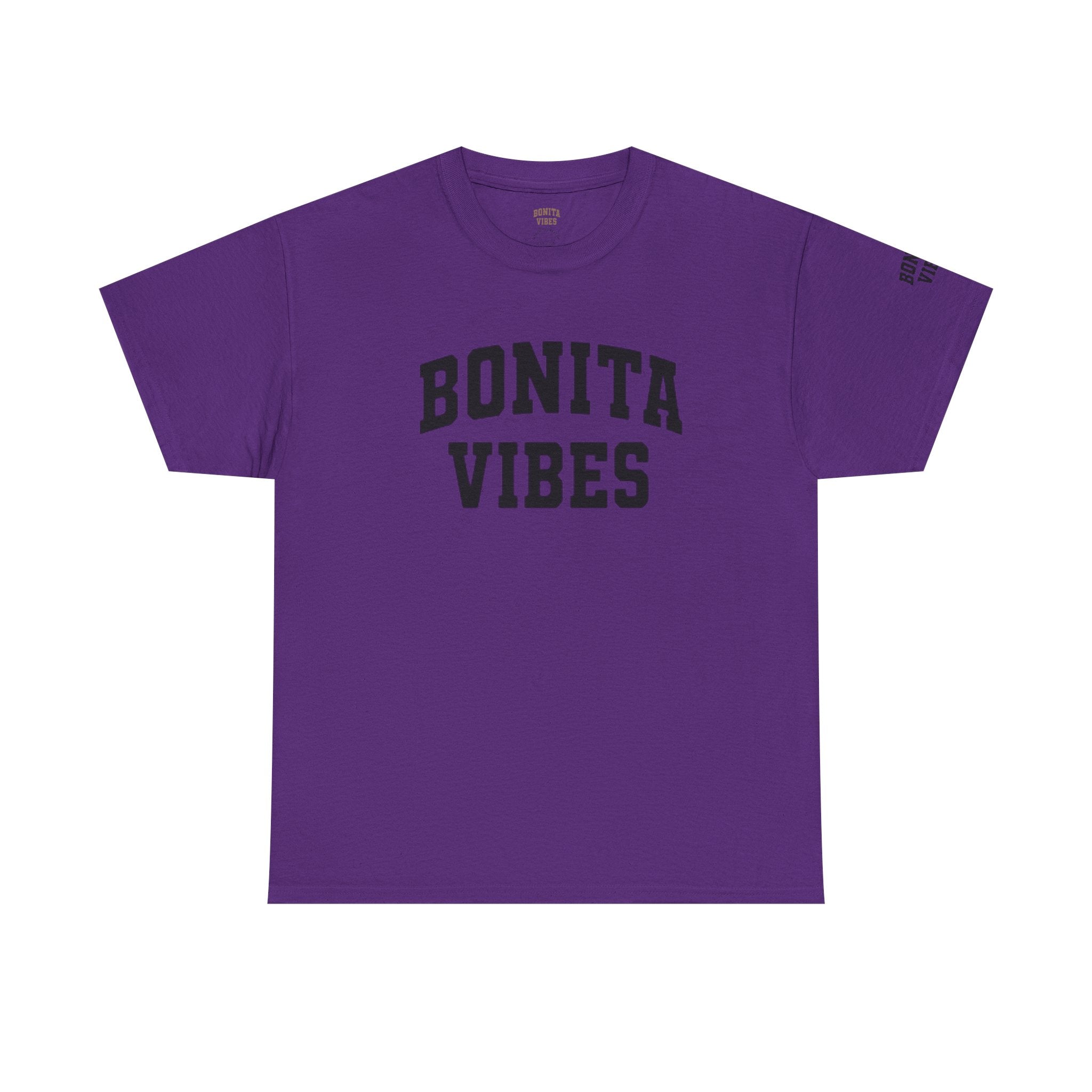 BONITA VIBES UNIVERSITY T-Shirt — Varsity style for Positive, Latina-Inspired Style