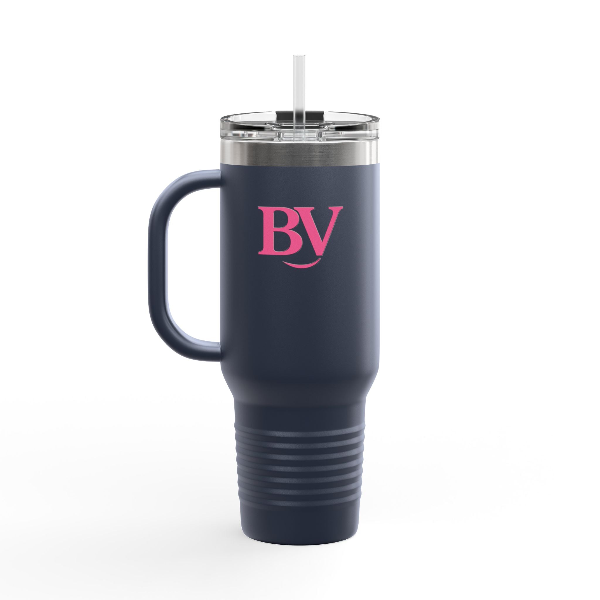 Bonita Vibes: BV Collection Stylish Travel Mug, 40oz - Perfect for Coffee Lovers, Gift for Her, Summer Picnics, On-the-Go Hydration, Personalized Travel Cup