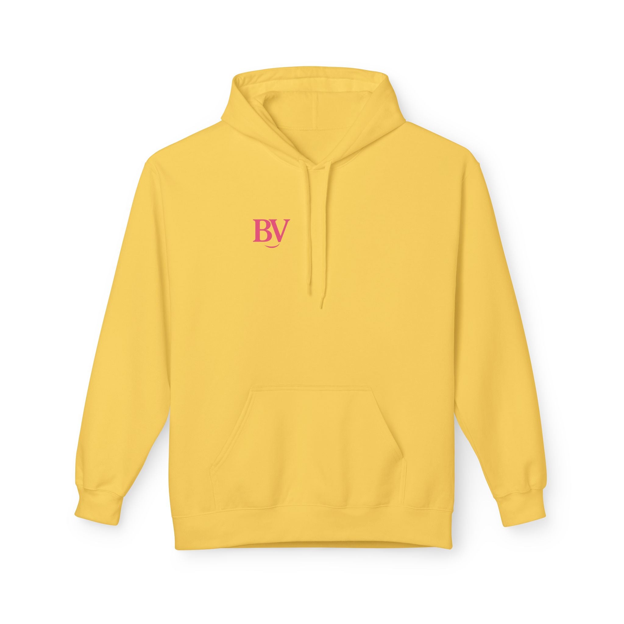 Bonita Vibes: BV Collection Fashion Fleece Hoodie, Casual Wear, Stylish Sweatshirt, Great Gift, Comfortable Layering