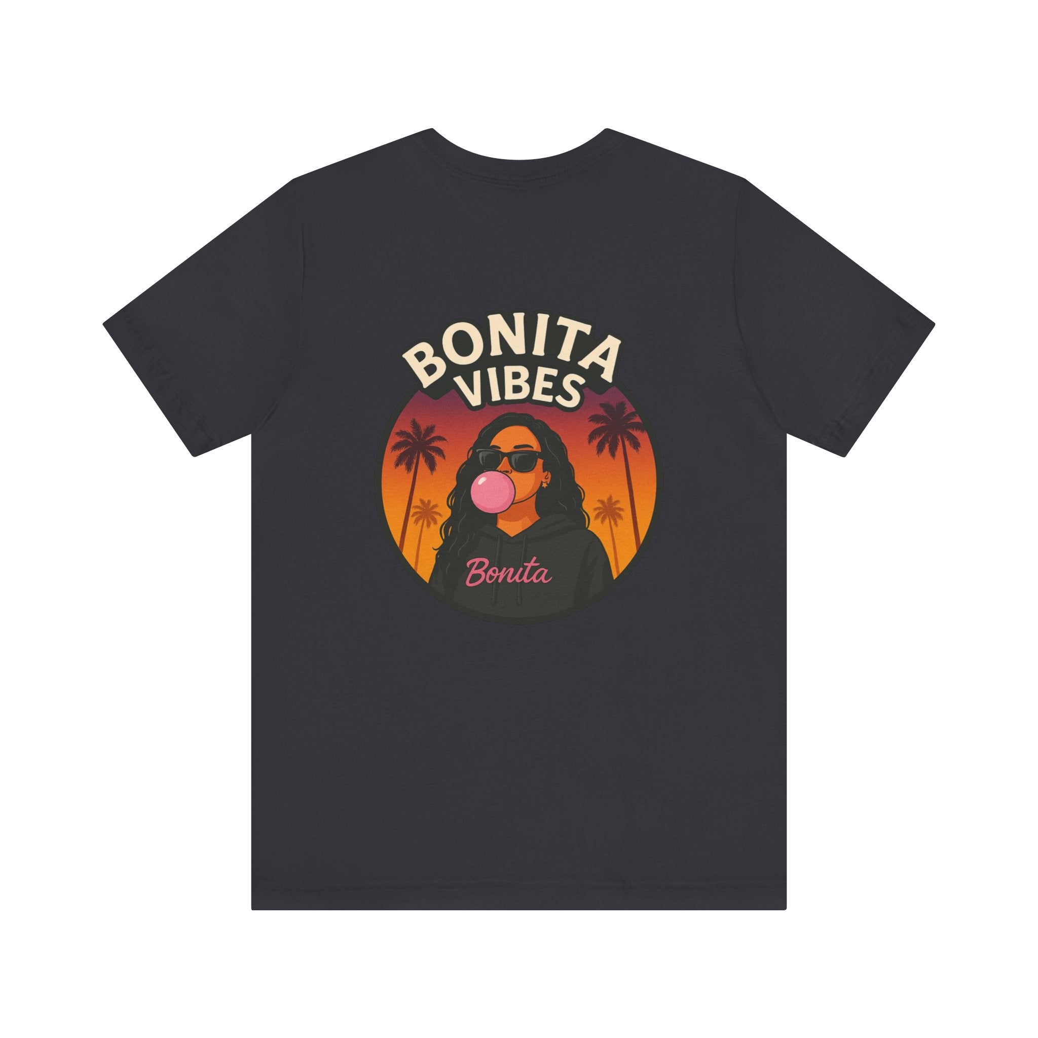 Bonita Vibes: Sunset Sway T-Shirt, Casual Wear, Gift for Beach Lovers, Trendy Graphic Tee, Fun Party Outfit