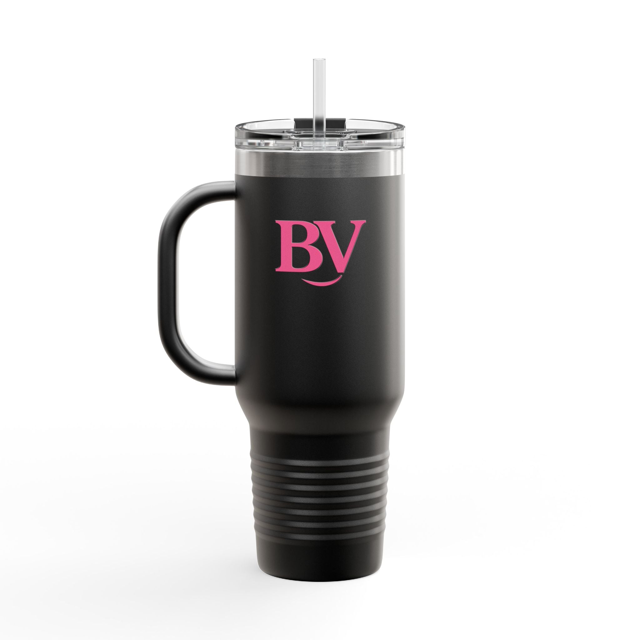 Bonita Vibes: BV Collection Stylish Travel Mug, 40oz - Perfect for Coffee Lovers, Gift for Her, Summer Picnics, On-the-Go Hydration, Personalized Travel Cup