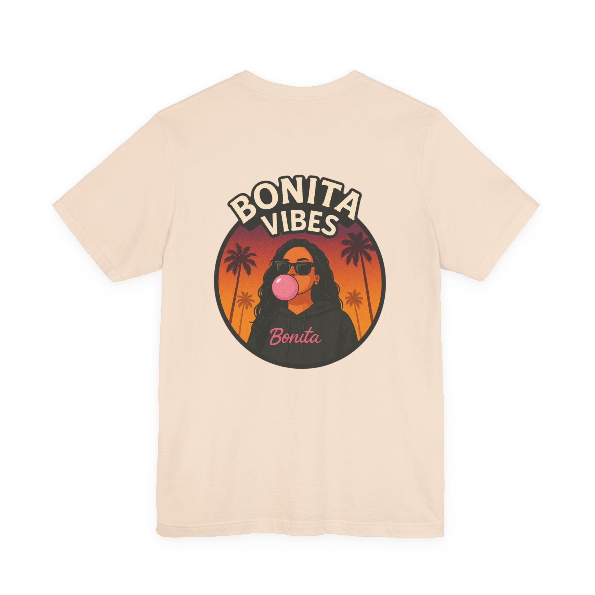 Bonita Vibes: Sunset Sway T-Shirt, Casual Wear, Gift for Beach Lovers, Trendy Graphic Tee, Fun Party Outfit