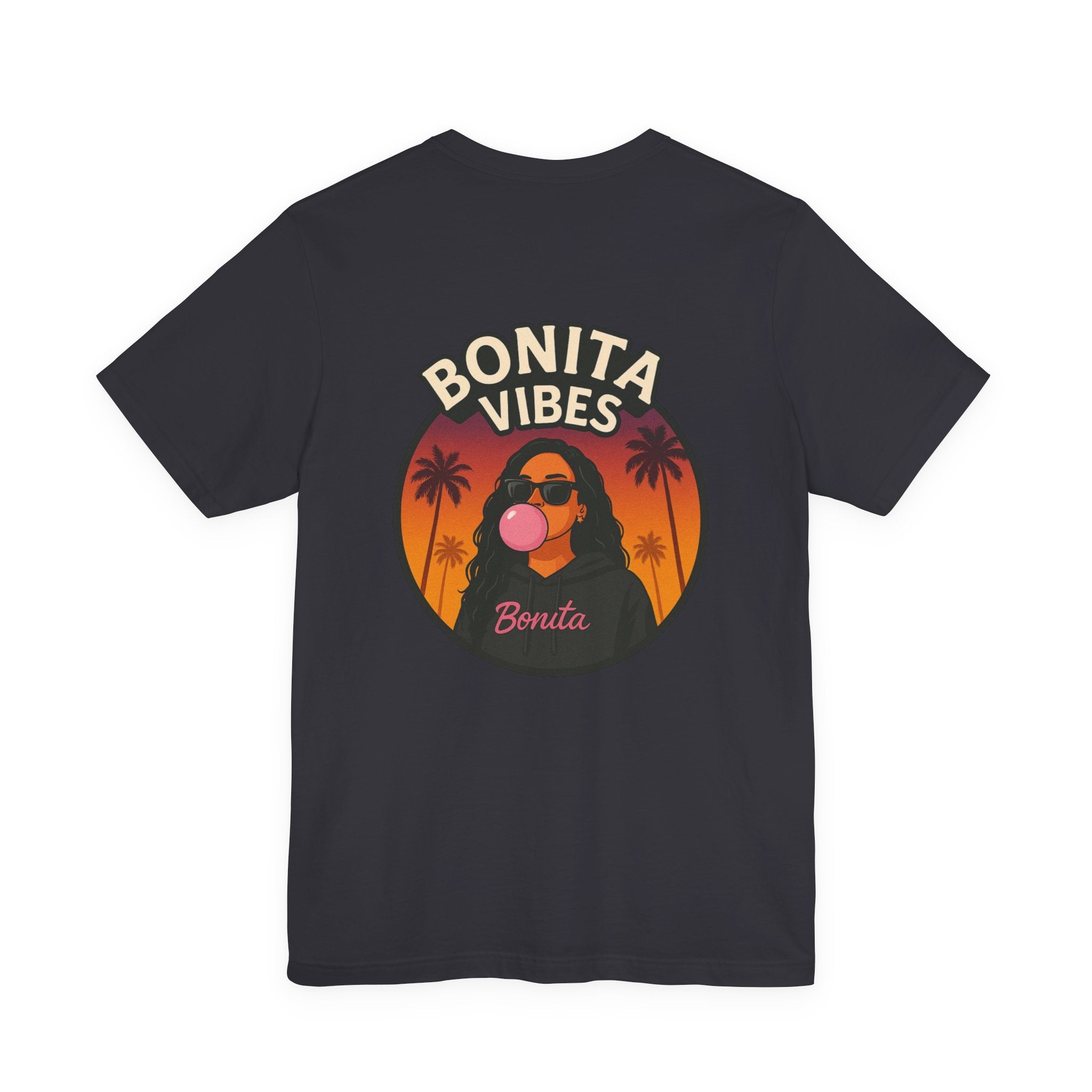 Bonita Vibes: Sunset Sway T-Shirt, Casual Wear, Gift for Beach Lovers, Trendy Graphic Tee, Fun Party Outfit