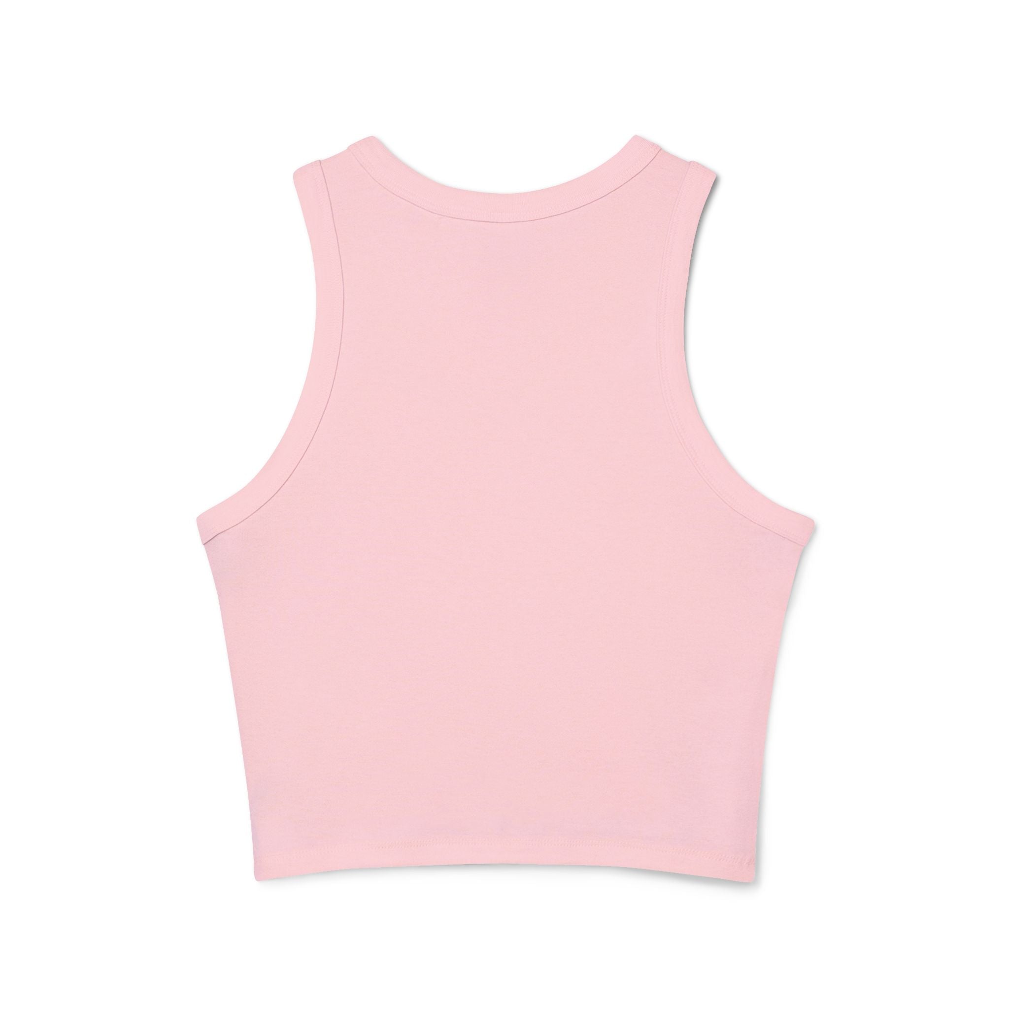 Bonita Vibes: VIBES UNLEASHED Women's Racer Tank Top, Comfortable Summer Top, Casual Wear, Beach Day Outfit, Gift for Her