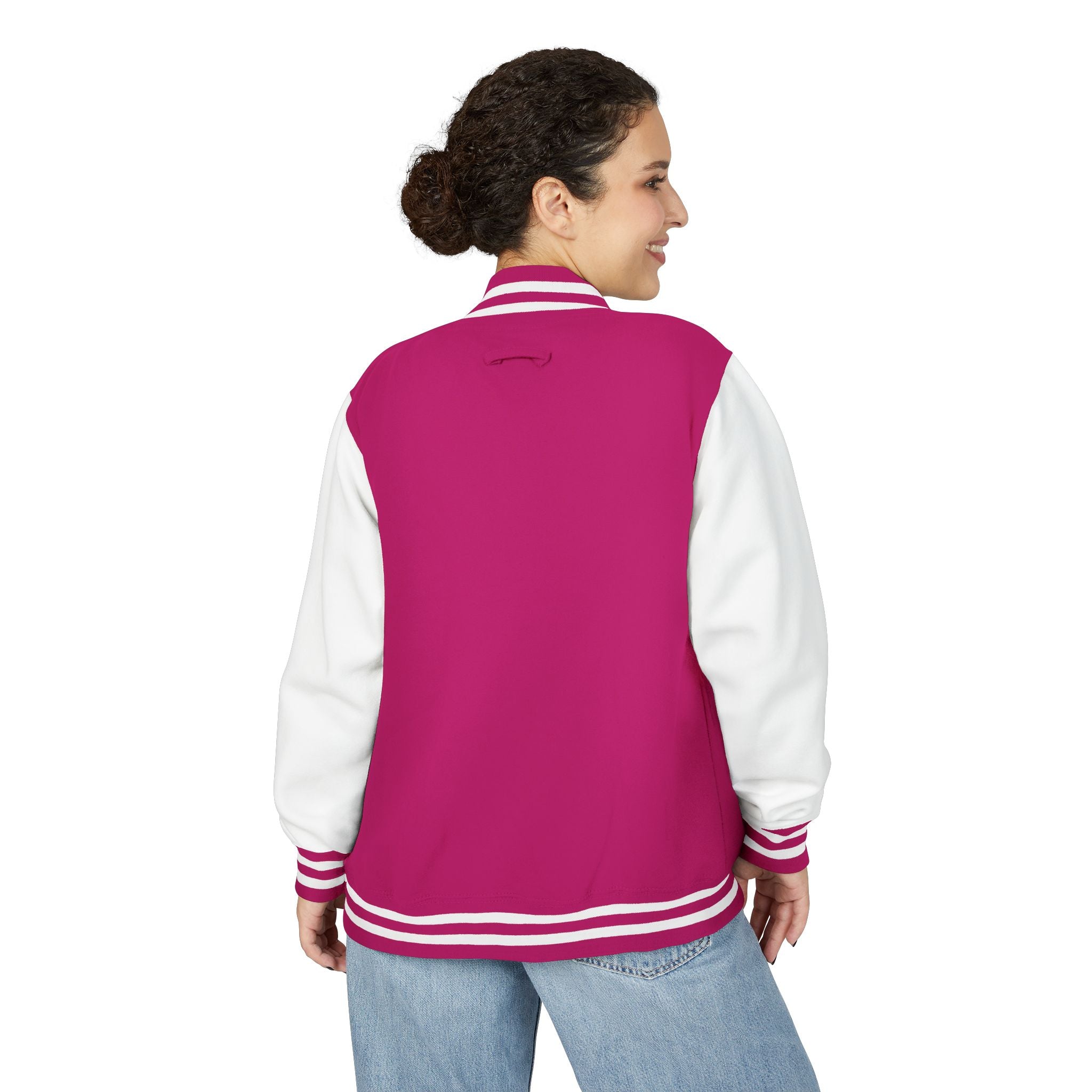 Bonita Vibes: BV Collection Letterman Jacket, Cozy Sports Jacket, College Style Jacket, Casual Wear, Trendy Outfit