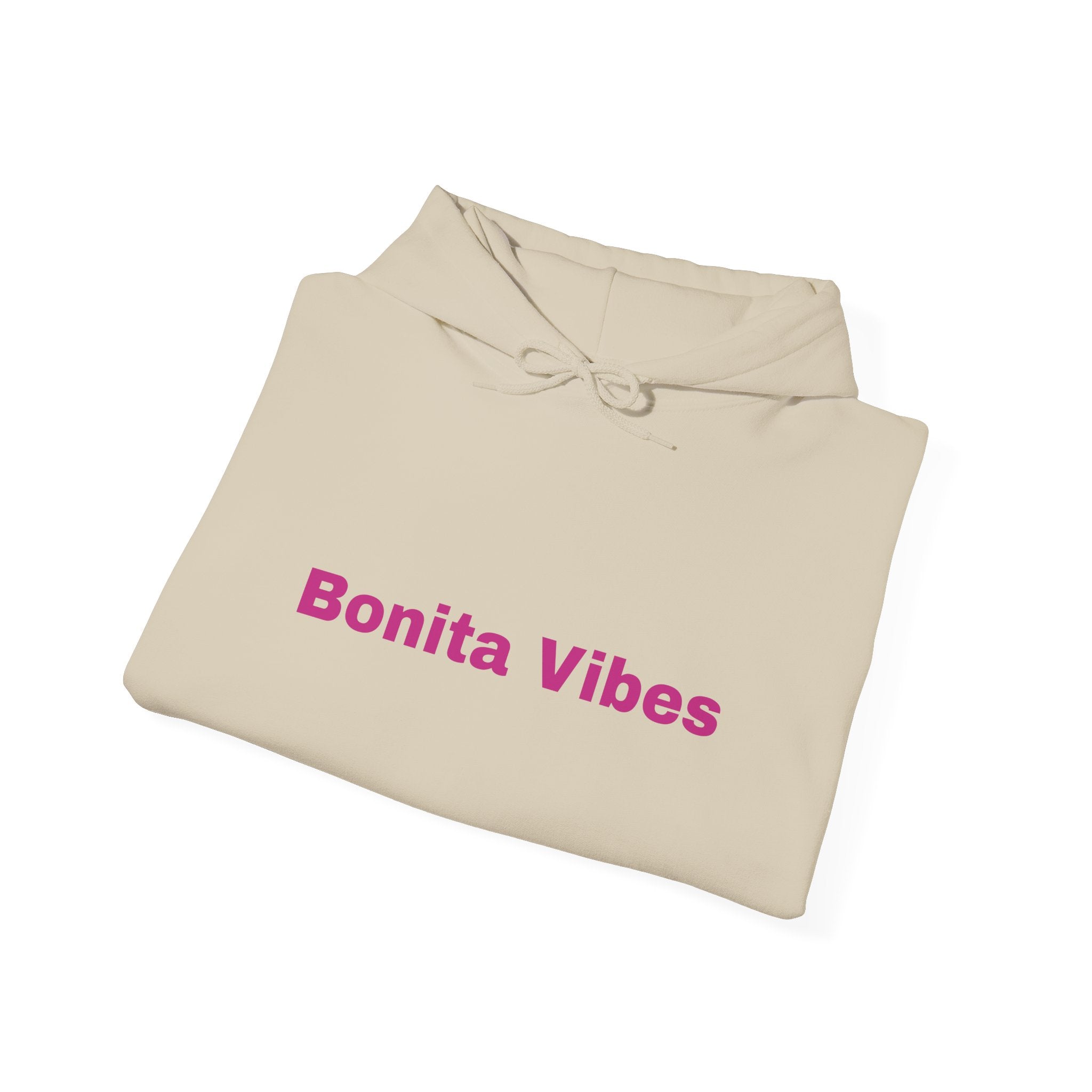 Bonita Vibes Hooded Sweatshirt | Cozy Woman's Pullover | Perfect for Casual Outings, Gifts, or Relaxing Days
