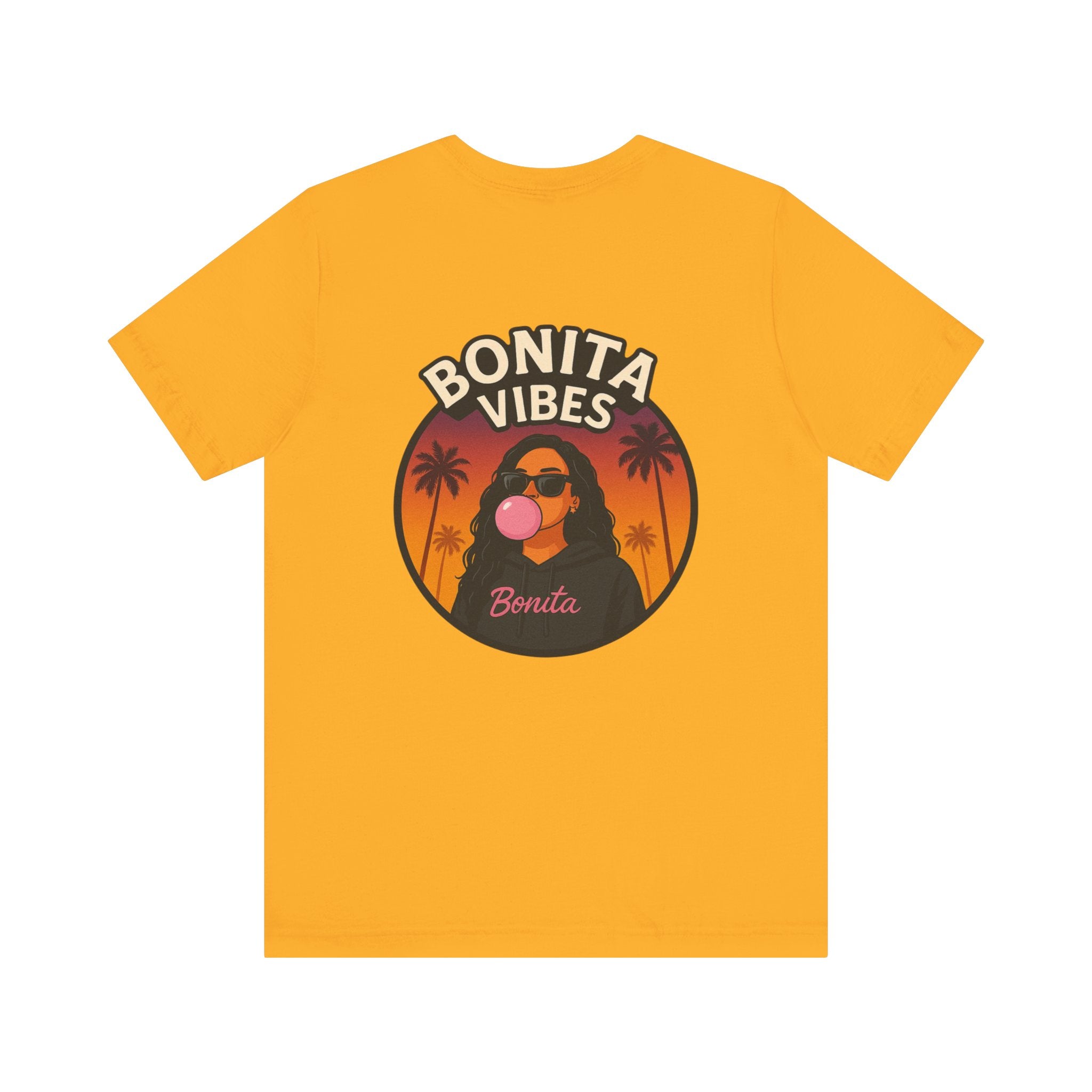 Bonita Vibes: Sunset Sway T-Shirt, Casual Wear, Gift for Beach Lovers, Trendy Graphic Tee, Fun Party Outfit