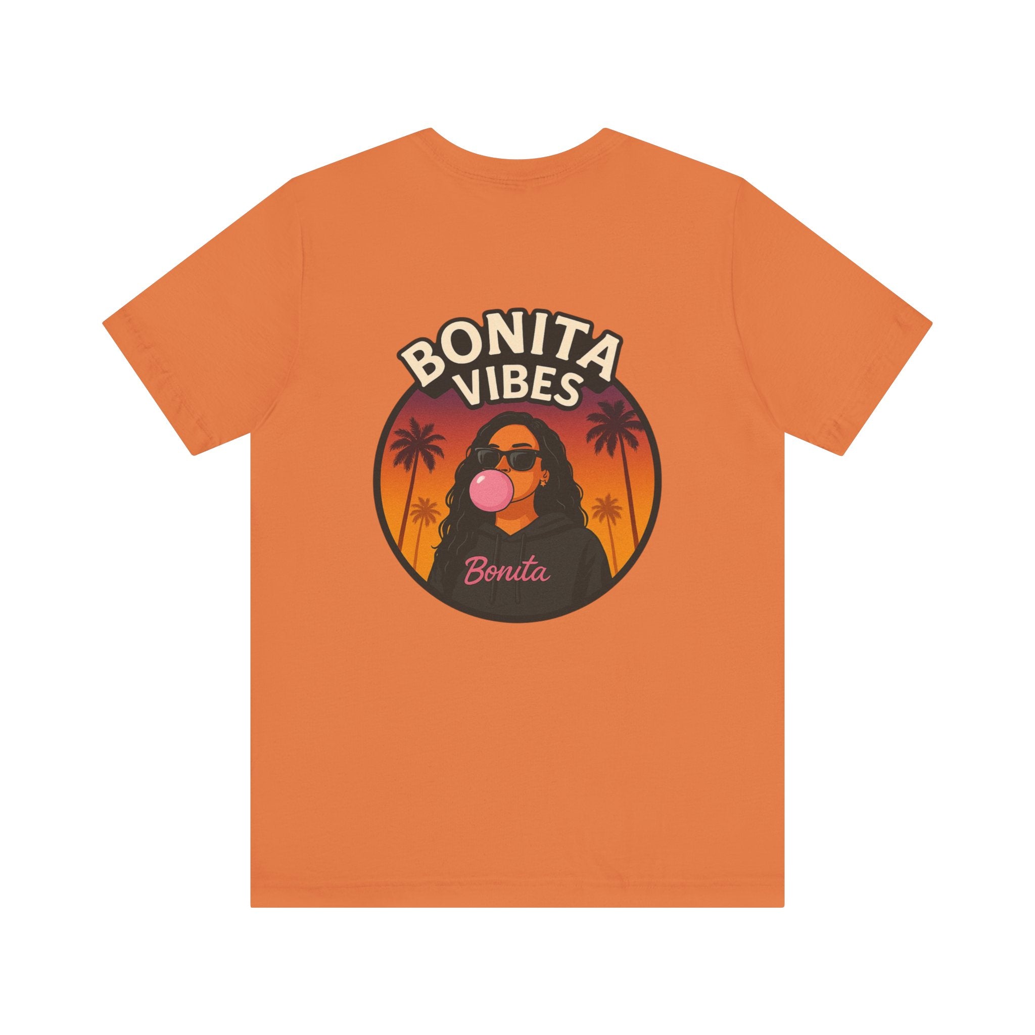 Bonita Vibes: Sunset Sway T-Shirt, Casual Wear, Gift for Beach Lovers, Trendy Graphic Tee, Fun Party Outfit