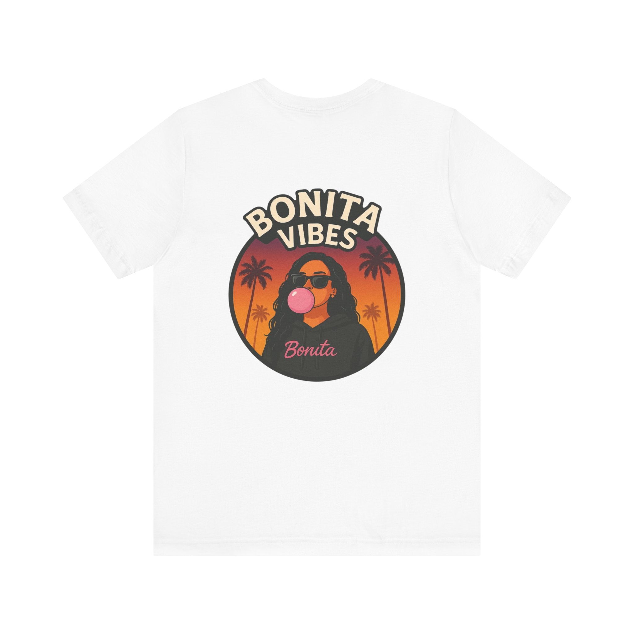 Bonita Vibes: Sunset Sway T-Shirt, Casual Wear, Gift for Beach Lovers, Trendy Graphic Tee, Fun Party Outfit