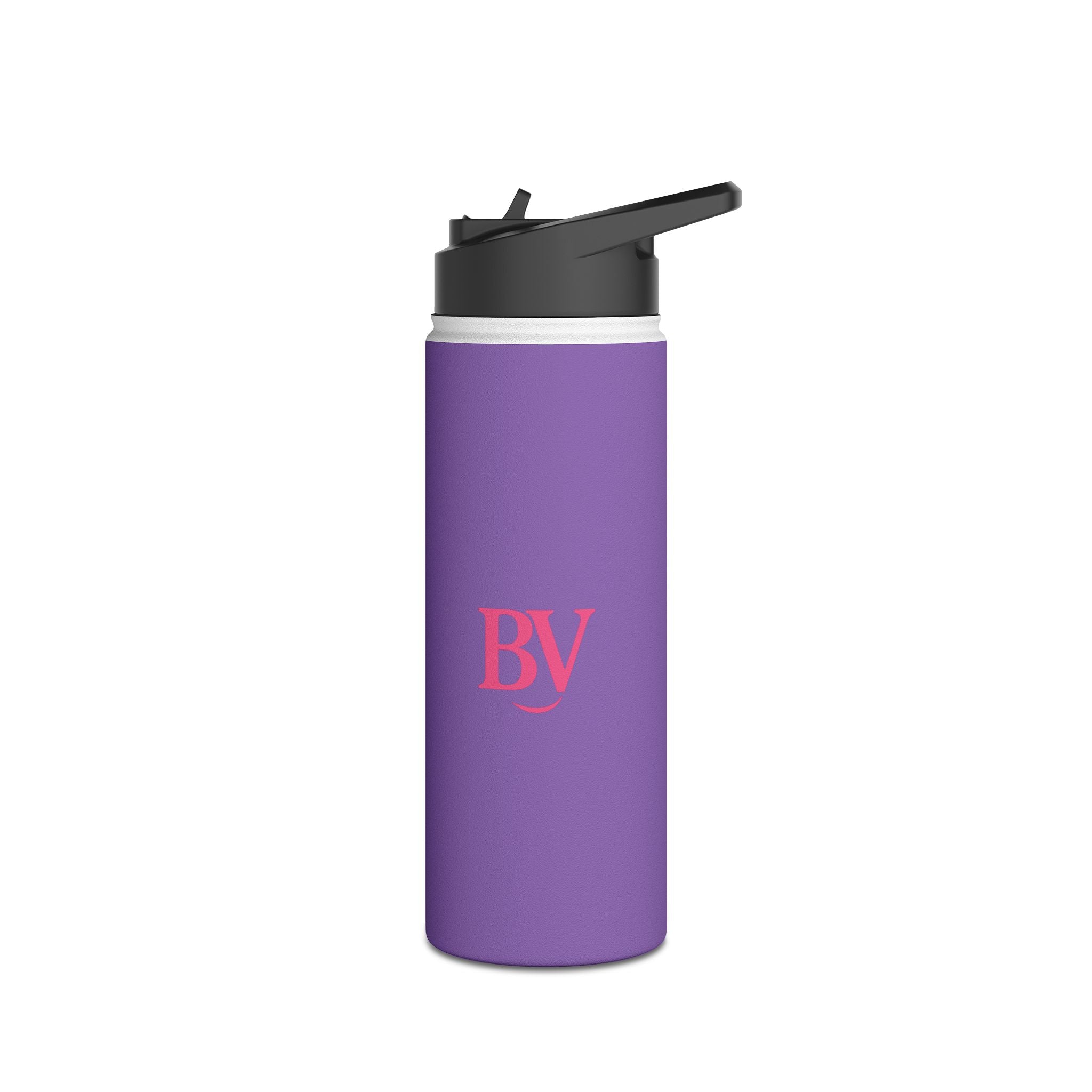 Bonita Vibes: BV Collection Stainless Steel Purple Water Bottle, Drinkware for Everyday Adventures, Fitness, Gifts, Eco-Friendly Product