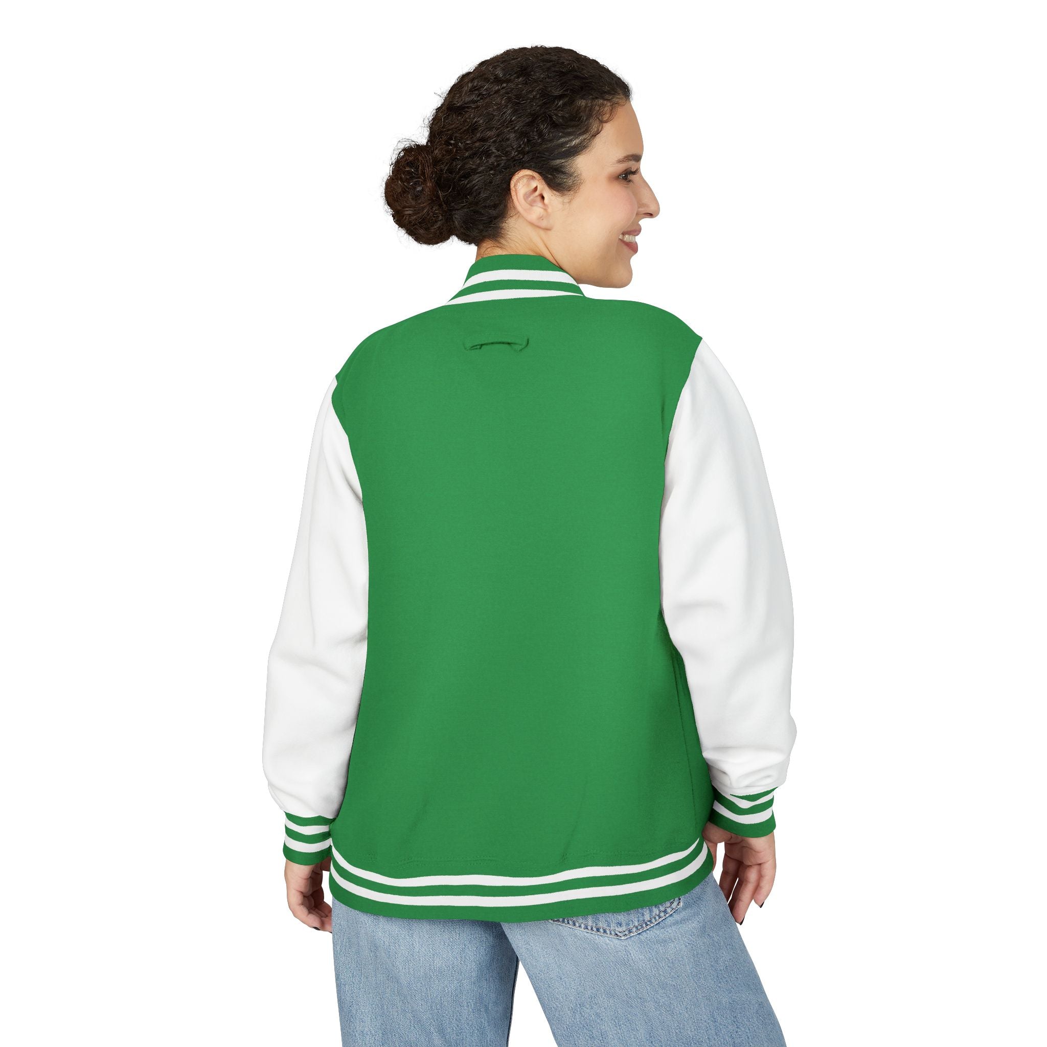 Bonita Vibes: BV Collection Letterman Jacket, Cozy Sports Jacket, College Style Jacket, Casual Wear, Trendy Outfit