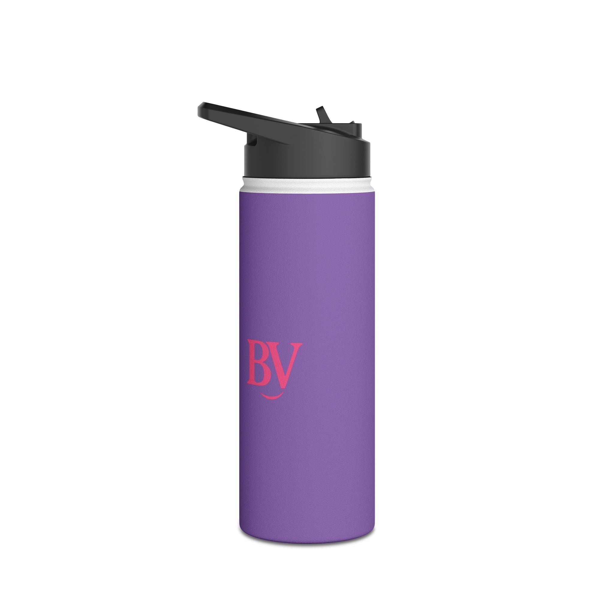 Bonita Vibes: BV Collection Stainless Steel Purple Water Bottle, Drinkware for Everyday Adventures, Fitness, Gifts, Eco-Friendly Product