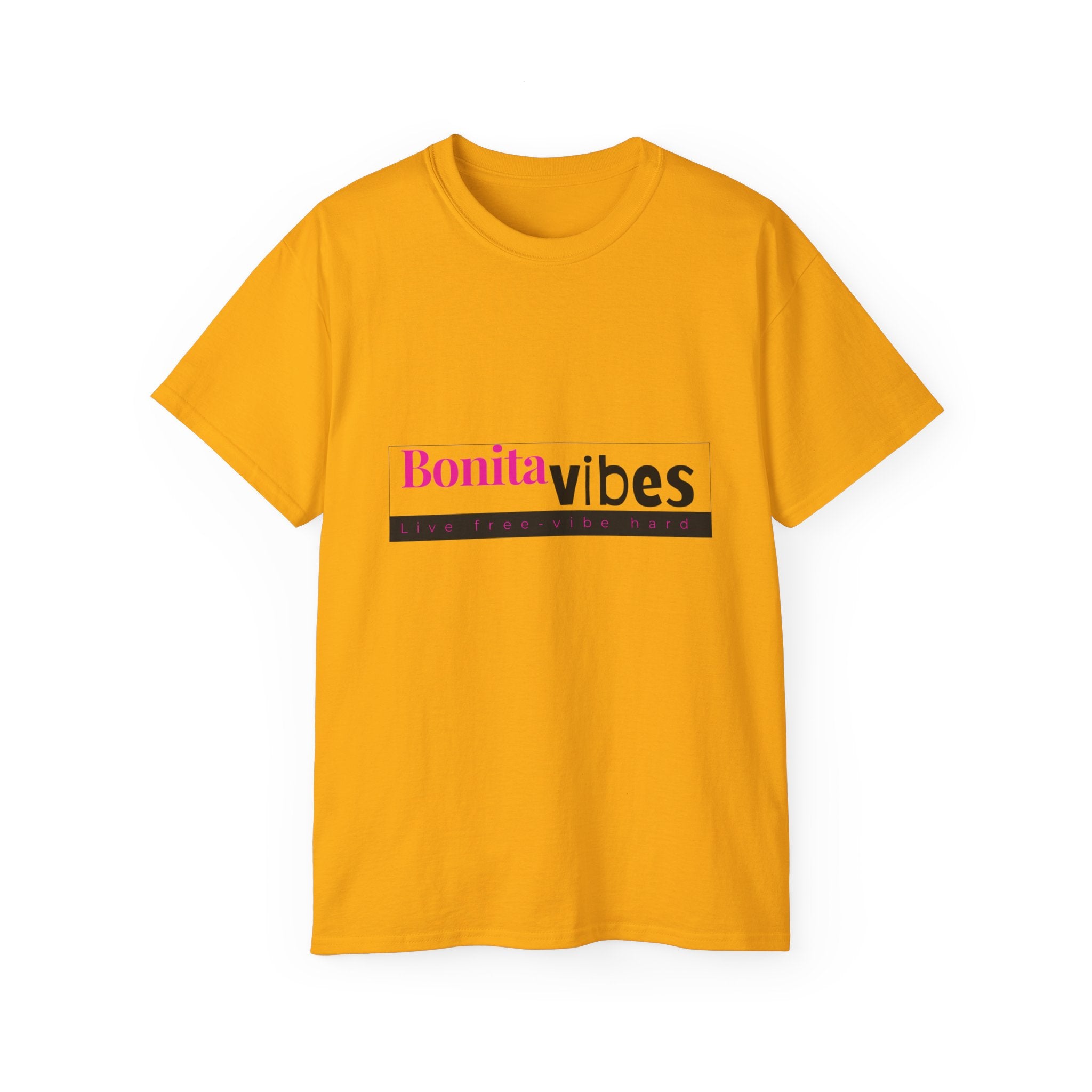 Bonita Vibes: VIBES UNLEASHED Ultra Cotton Tee, Casual T-Shirt, Gift for Her, Trendy Apparel, Summer Fashion, Fun Graphic Tee