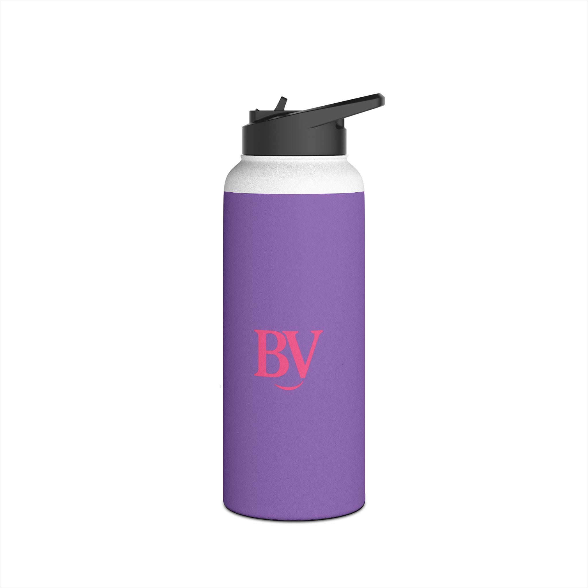 Bonita Vibes: BV Collection Stainless Steel Purple Water Bottle, Drinkware for Everyday Adventures, Fitness, Gifts, Eco-Friendly Product