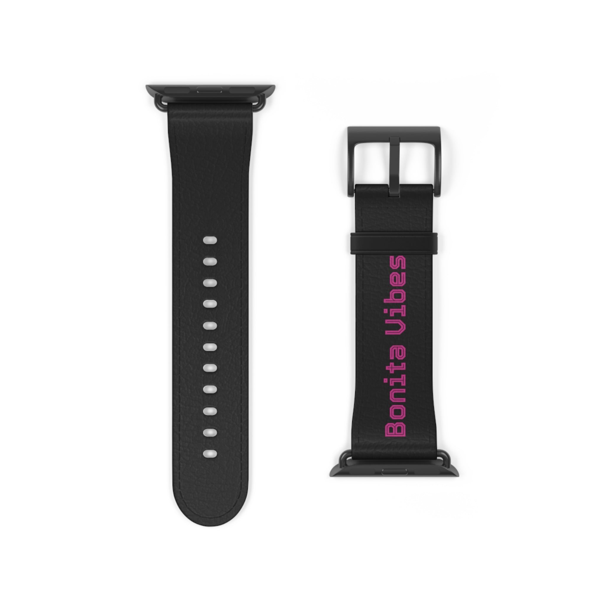 Bonita Vibes Watch Band - Stylish Fitness Accessory, Trendy Gift for Her, Personalized Smartwatch Strap, Everyday Wear, Fitness Tracker Band