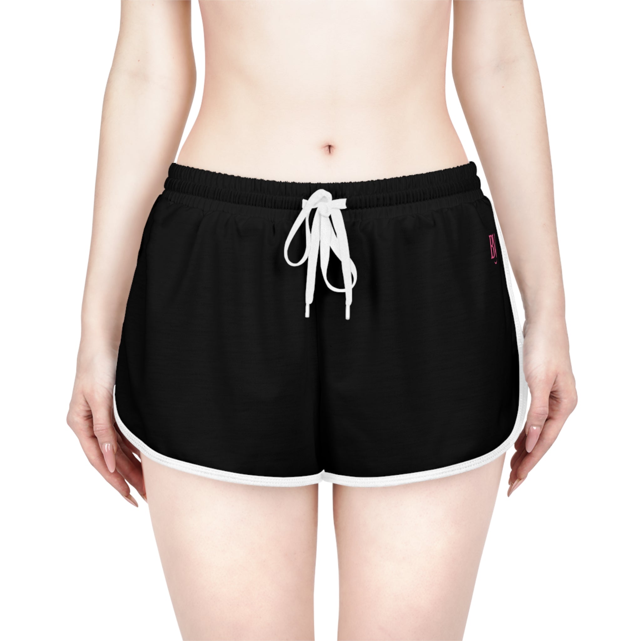 Bonita Vibes: BV Collection Women's Black Relaxed Shorts - Perfect for Summer Outings, Lounging, Beach Days, Travel, and Active Lifestyle
