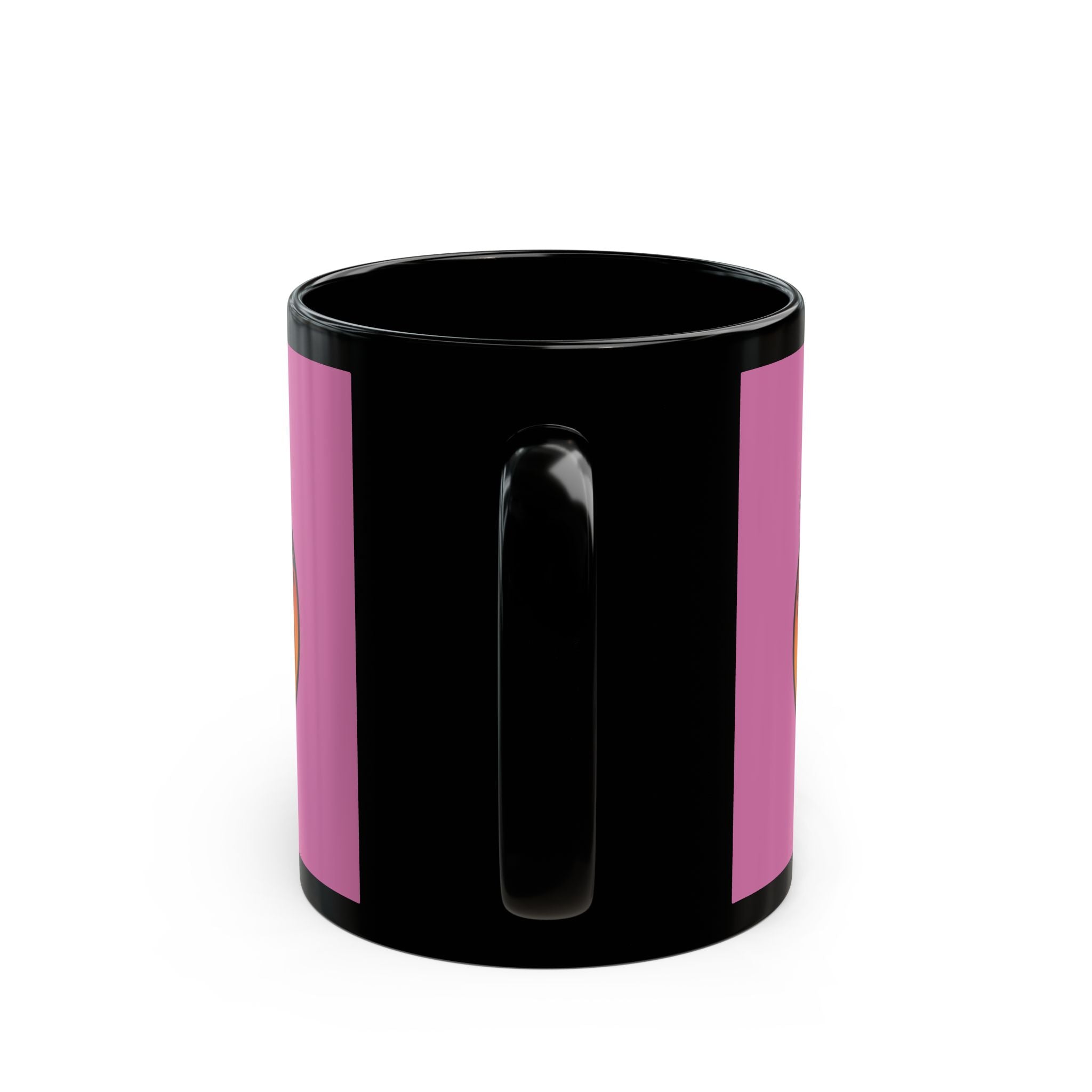 Bonita Vibes: Sunset Sway Light Pink Mug - Chill Coffee Cup, Stylish Drinkware, Gift for Her, Summer Vibes Mug, Fun Retro Mug