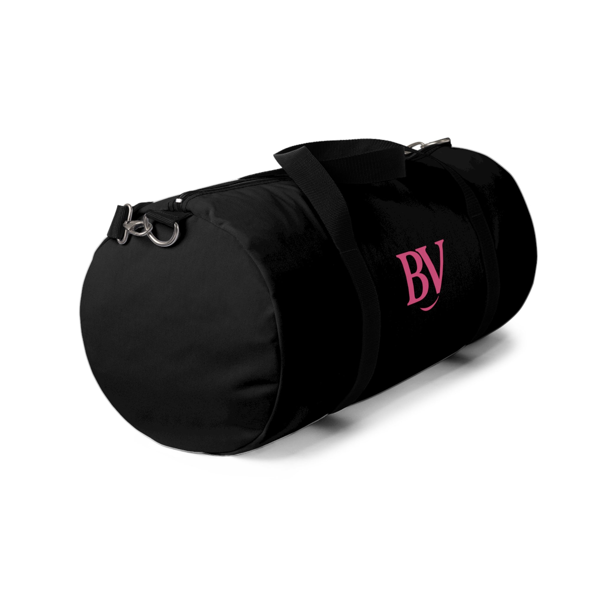 Bonita Vibes: BV Collection Black Duffel Bag - Perfect Travel Companion for Fitness, Weekend Getaways, Gym, and More - Stylish and Functional