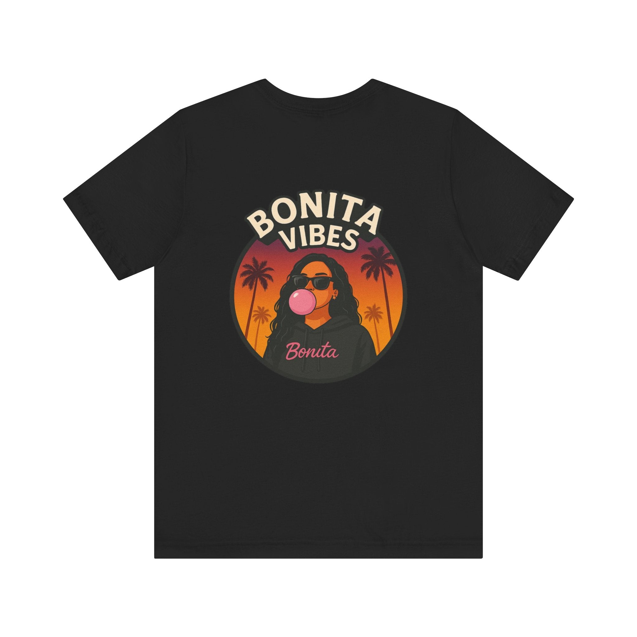 Bonita Vibes: Sunset Sway T-Shirt, Casual Wear, Gift for Beach Lovers, Trendy Graphic Tee, Fun Party Outfit