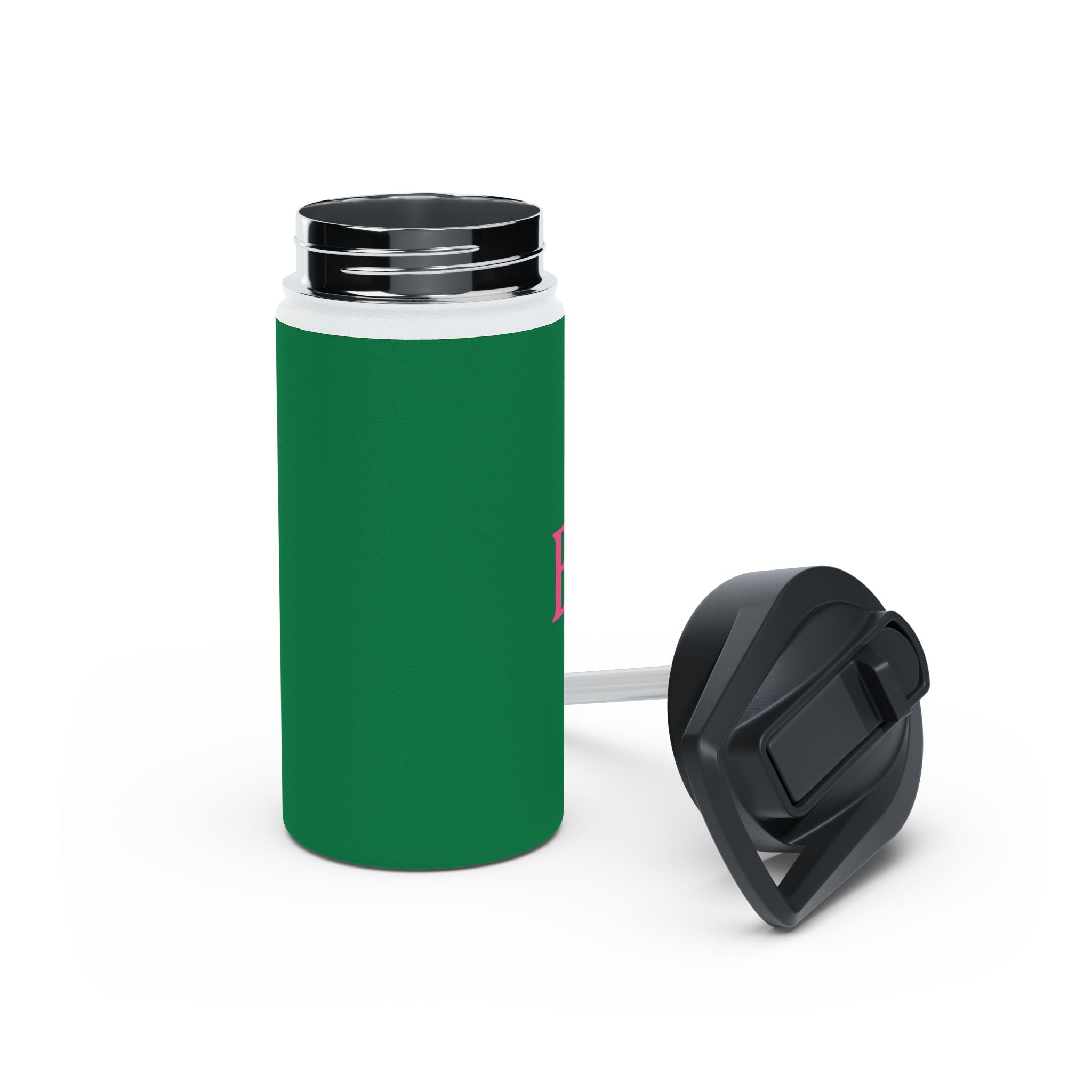 Bonita Vibes: BV Collection Stainless Steel Dark Green Water Bottle, Drinkware for Everyday Adventures, Fitness, Gifts, Eco-Friendly Product