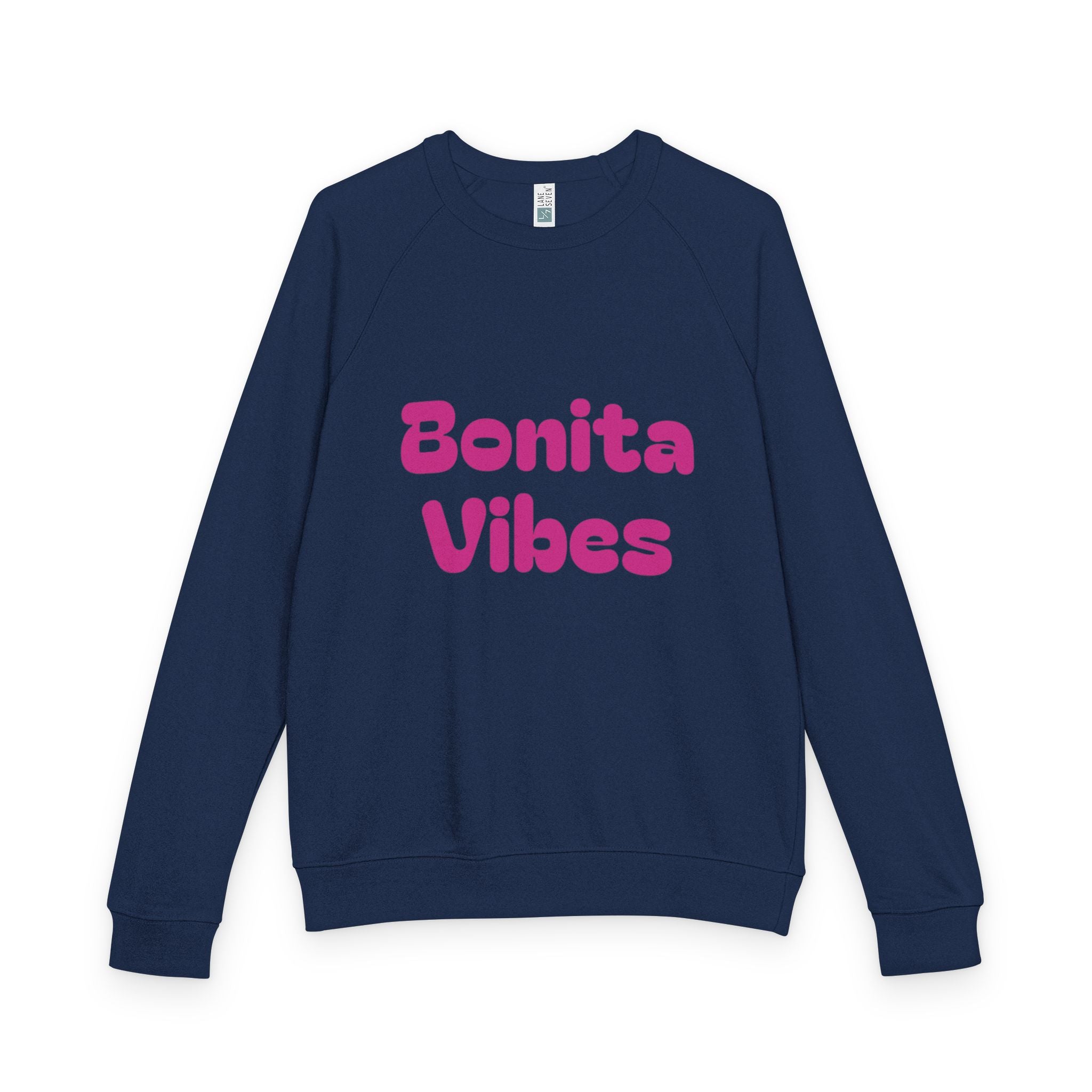 Bonita Vibes: Sunset Sway Crewneck Sweatshirt - Cozy Casual Wear, Gift for Her, Trendy Fashion, Summer Vibes, Graphic Sweater