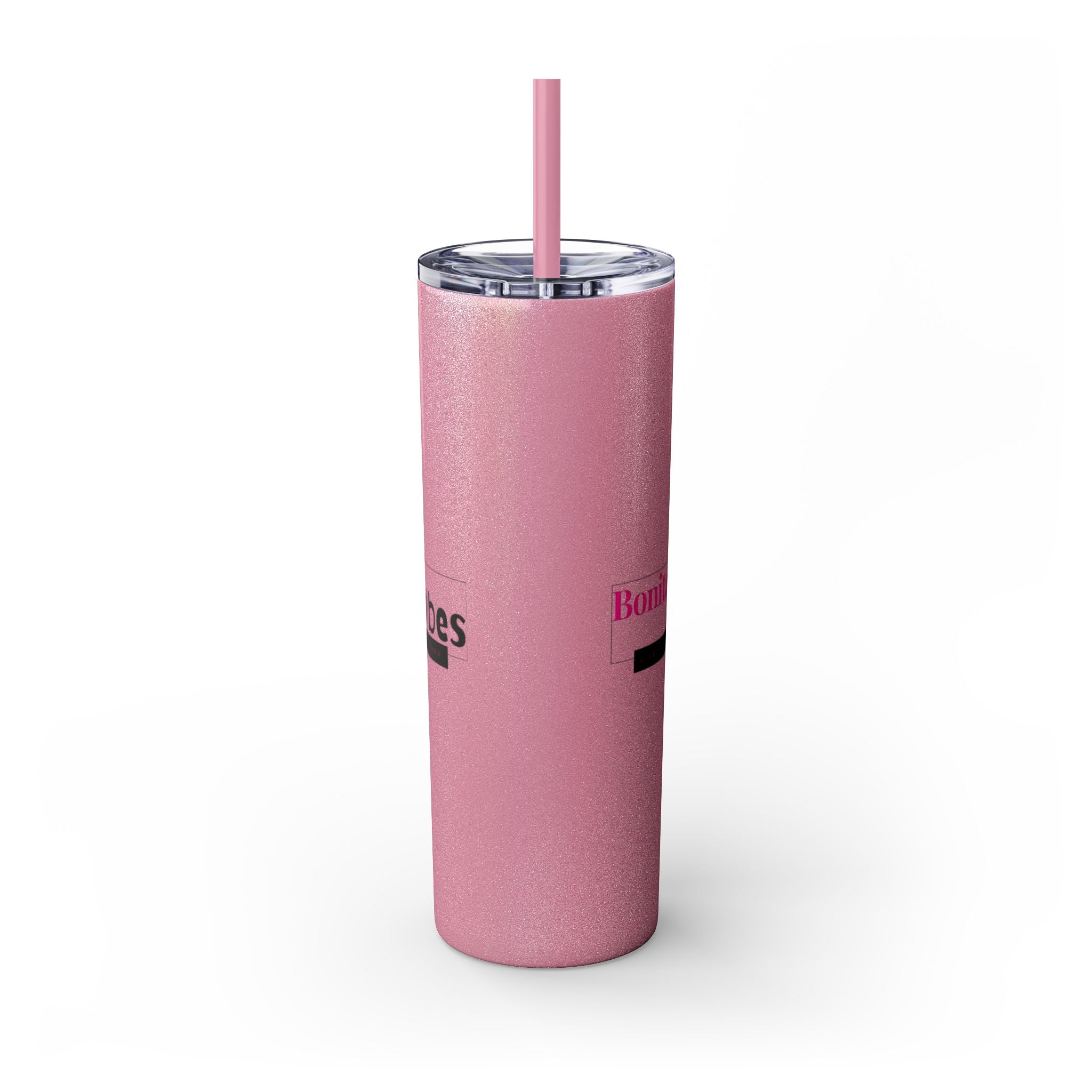 Bonita Vibes: VIBES UNLEASHED Stylish Skinny Tumbler, Perfect for Daily Hydration, Gifts, Home Office, Travel Mug, Summer Fun, Eco-Friendly Drinkware