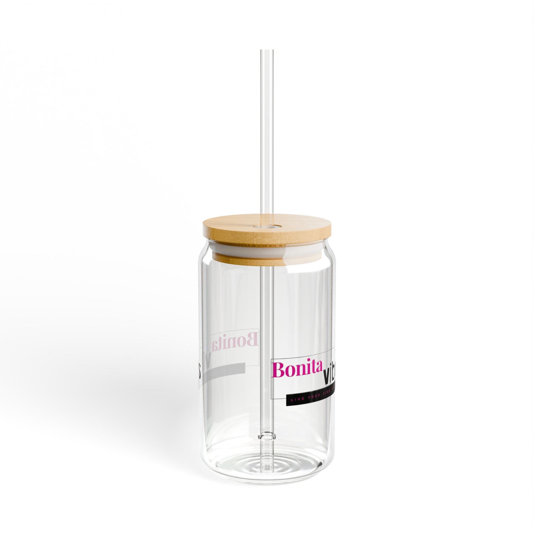 Bonita Vibes: VIBES UNLEASHED Sipper Glass, 16oz - Perfect for Relaxing at Home, Outdoor Gatherings, and Summer Parties, Eco-Friendly Drinkware, Unique [...]