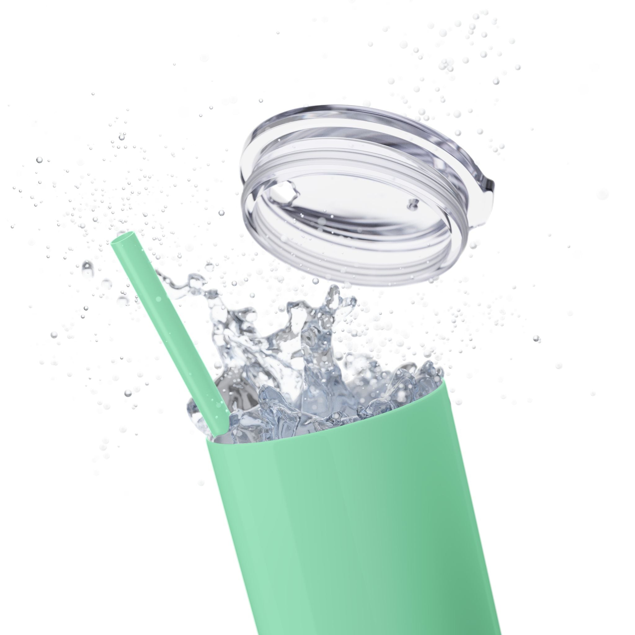Bonita Vibes: VIBES UNLEASHED Stylish Skinny Tumbler, Perfect for Daily Hydration, Gifts, Home Office, Travel Mug, Summer Fun, Eco-Friendly Drinkware