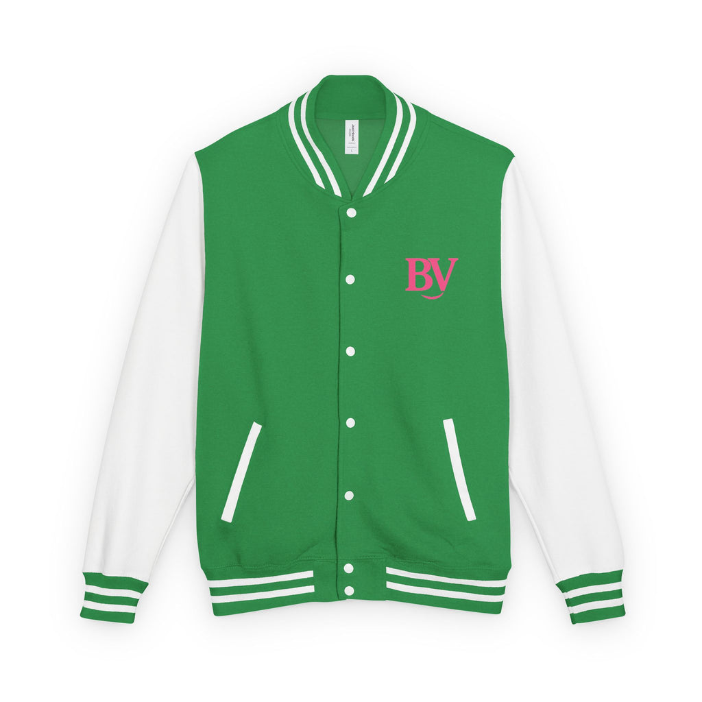 Bonita Vibes: BV Collection Letterman Jacket, Cozy Sports Jacket, College Style Jacket, Casual Wear, Trendy Outfit