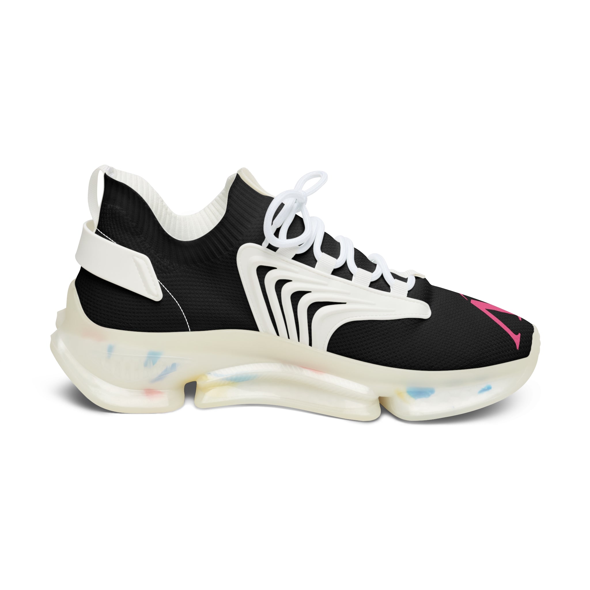 Bonita Vibes: BV Collection Trendy Women's Black Mesh Sneakers - Stylish Athletic Footwear for Everyday, Casual Outings, and Weekend Wear, Lightweight Comfort, BV Design