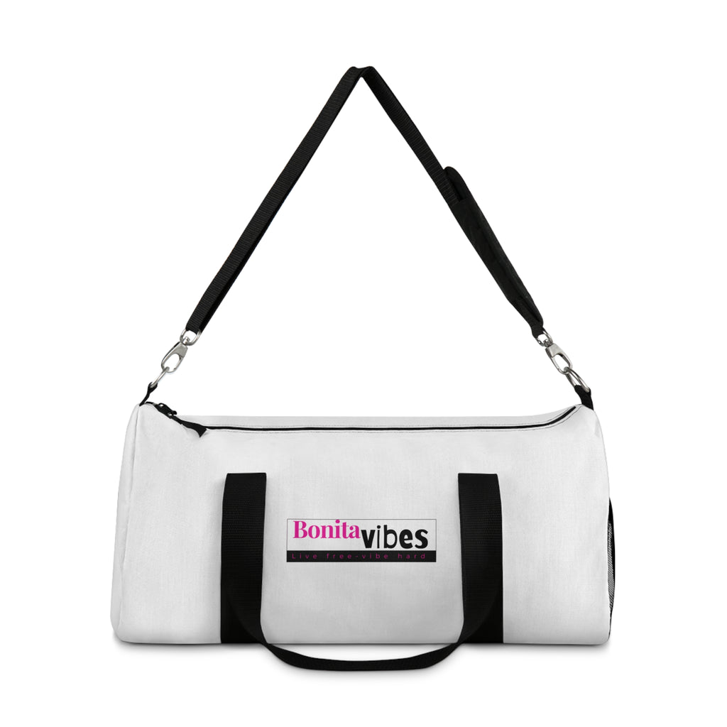 Bonita Vibes: VIBES UNLEASHED Duffel Bag - Perfect Travel Companion for Fitness, Weekend Getaways, Gym, and More - Stylish and Functional