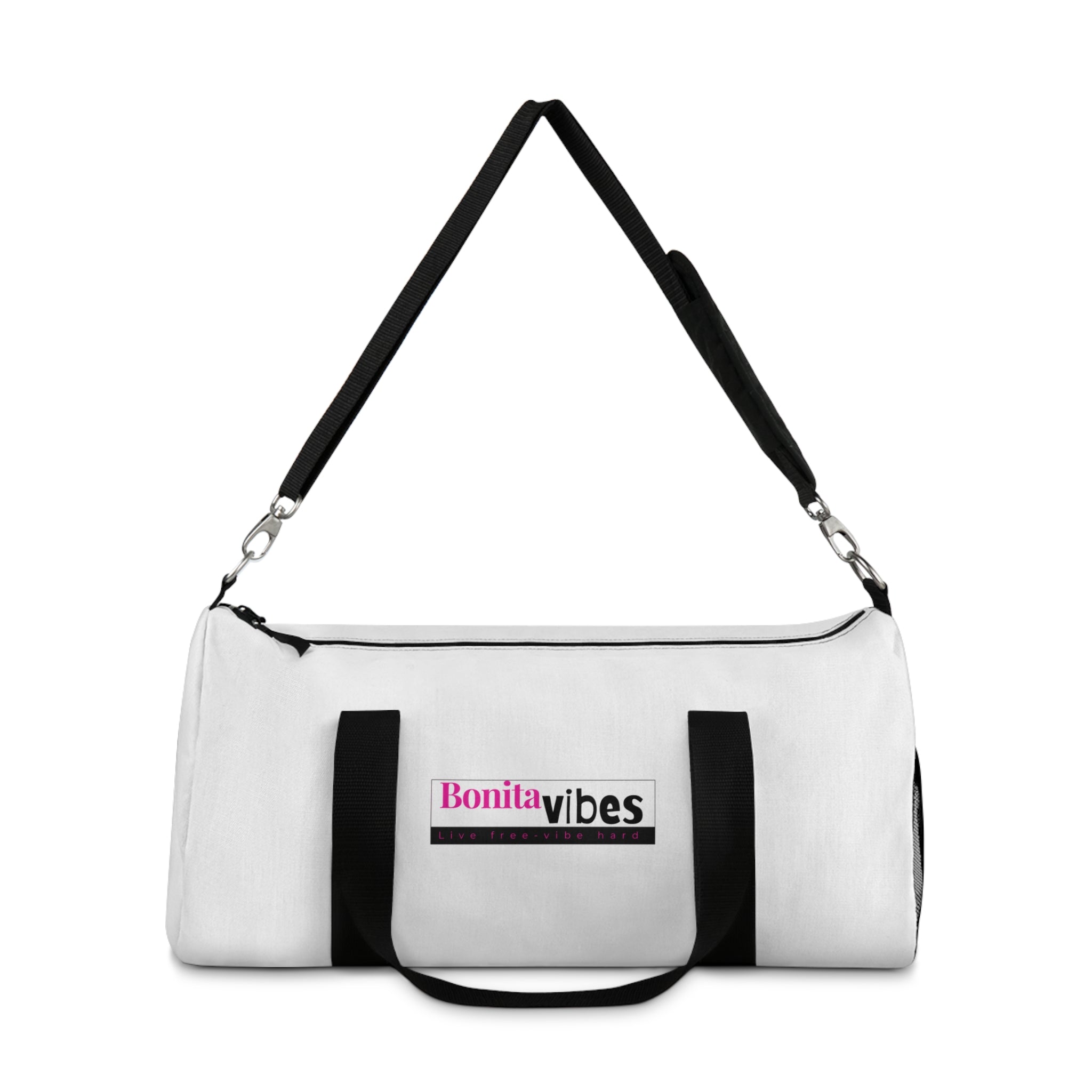 Bonita Vibes: VIBES UNLEASHED Duffel Bag - Perfect Travel Companion for Fitness, Weekend Getaways, Gym, and More - Stylish and Functional