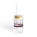 Bonita Vibes: VIBES UNLEASHED Sipper Glass, 16oz - Perfect for Relaxing at Home, Outdoor Gatherings, and Summer Parties, Eco-Friendly Drinkware, Unique [...]