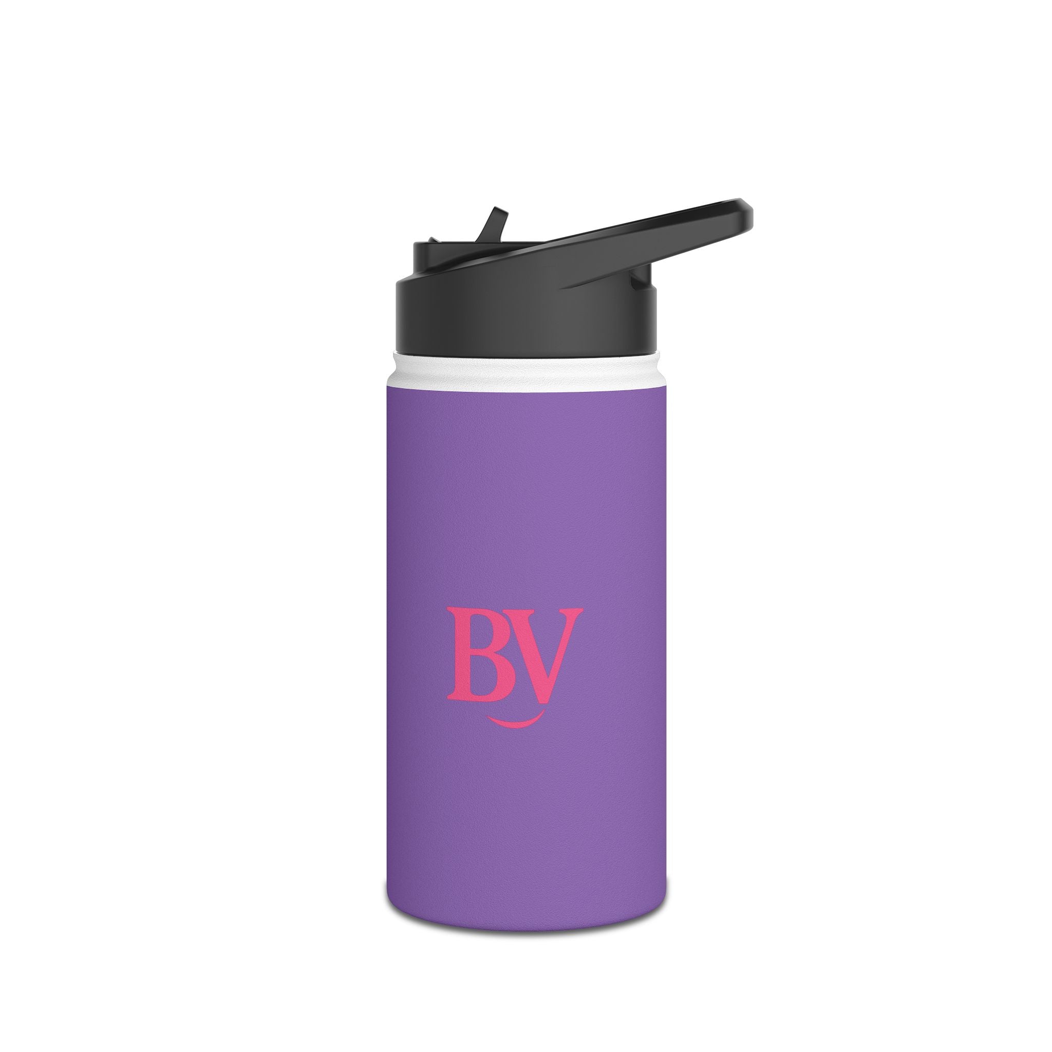 Bonita Vibes: BV Collection Stainless Steel Purple Water Bottle, Drinkware for Everyday Adventures, Fitness, Gifts, Eco-Friendly Product