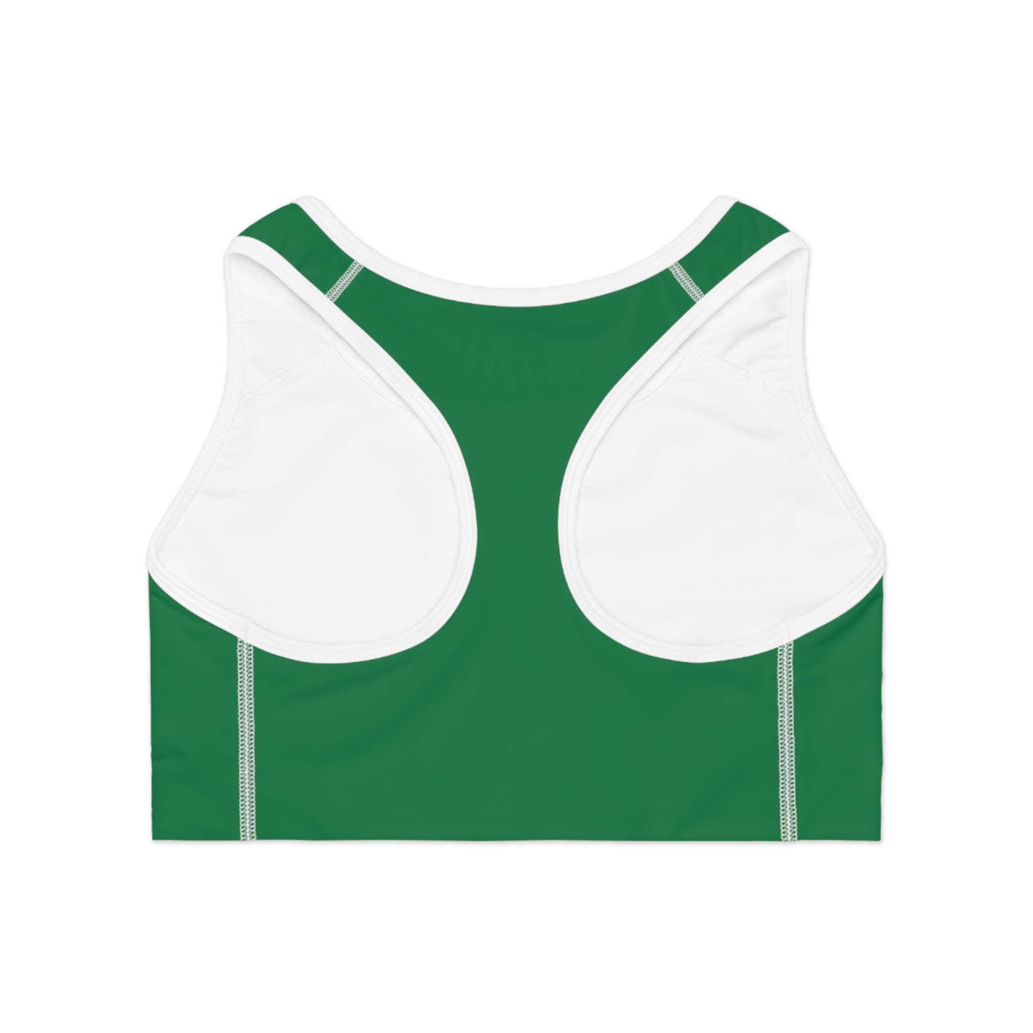Bonita Vibes: BV Collection Stylish Dark Green Sports Bra for Active Women, Comfortable Workout Wear, Fitness Gift, Travel Ready, Adjustable Athletic Top