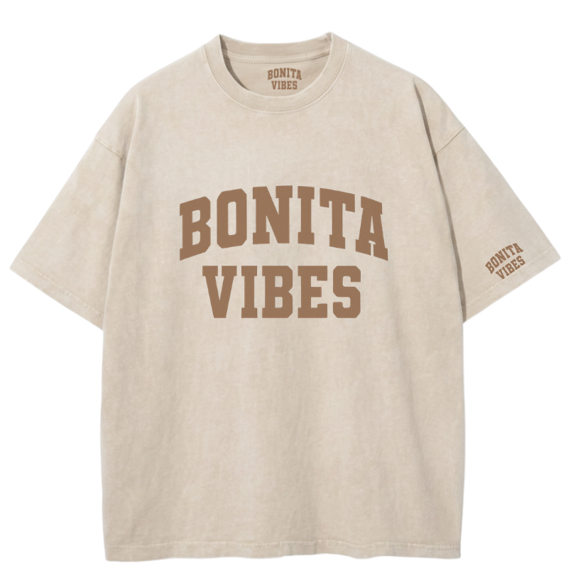 Bonita Vibes University Golden Tee