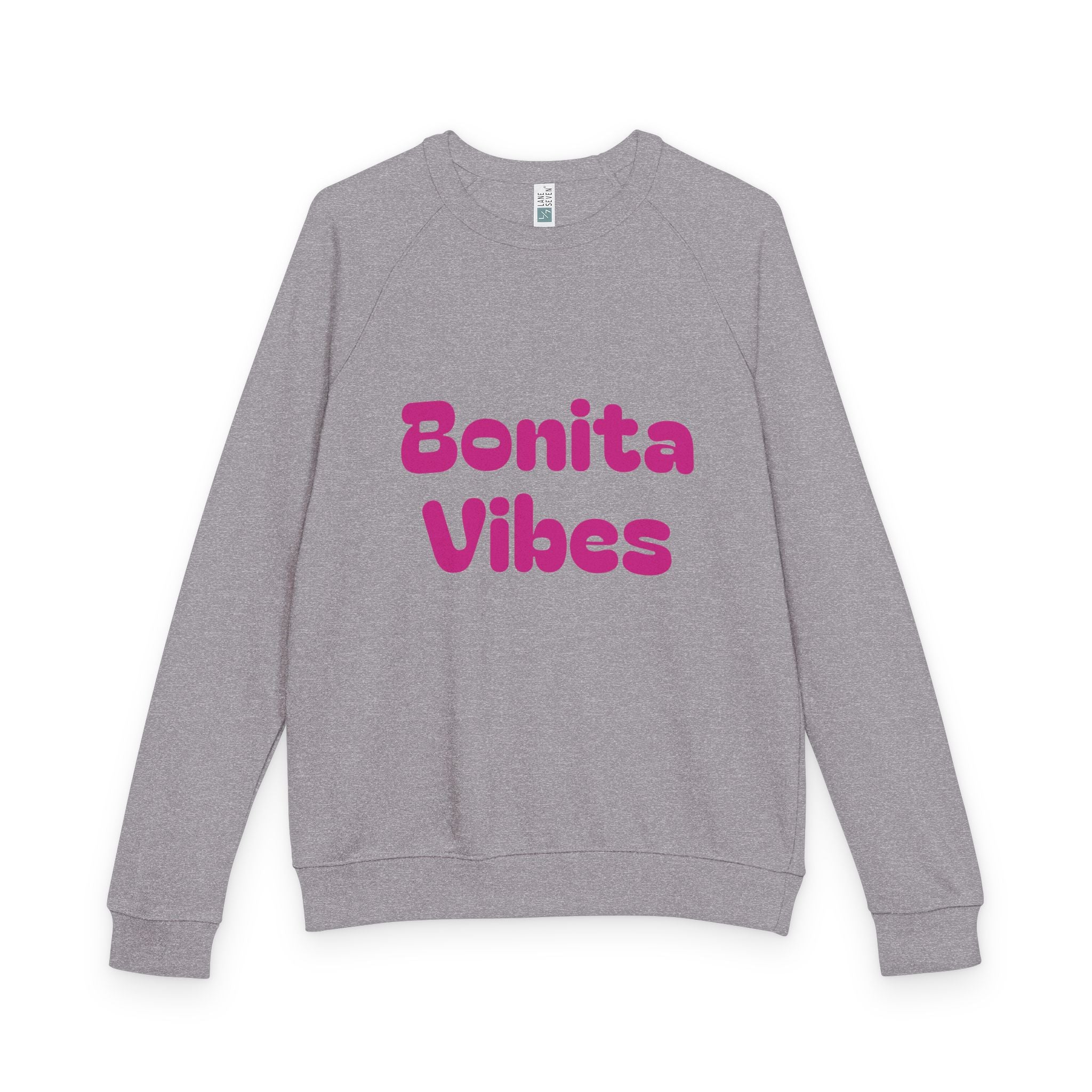 Bonita Vibes: Sunset Sway Crewneck Sweatshirt - Cozy Casual Wear, Gift for Her, Trendy Fashion, Summer Vibes, Graphic Sweater