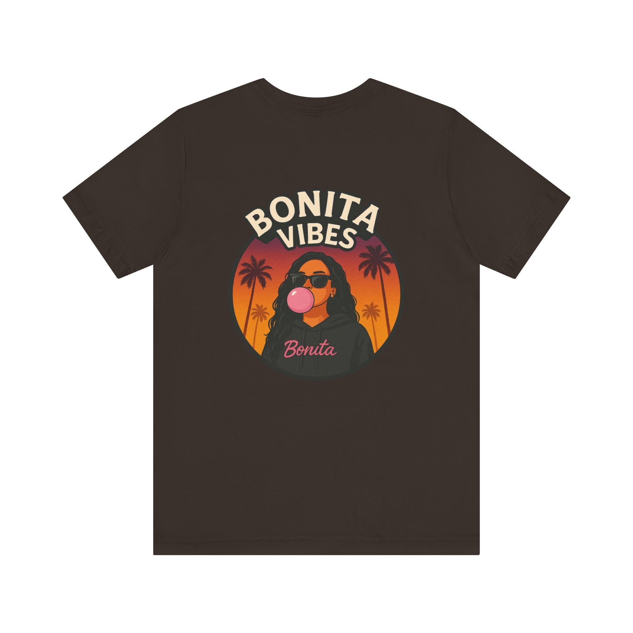 Bonita Vibes: Sunset Sway T-Shirt, Casual Wear, Gift for Beach Lovers, Trendy Graphic Tee, Fun Party Outfit