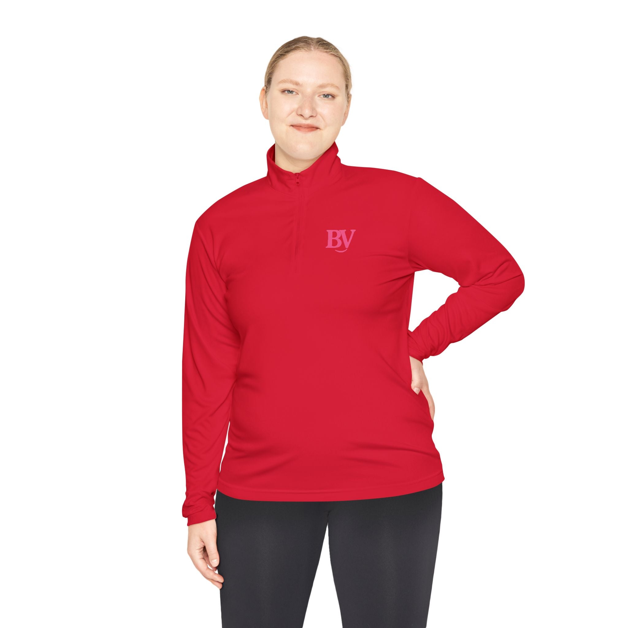 Bonita Vibes: BV Collection Cozy and Stylish Quarter-Zip Pullover | Ideal for Casual Outings, Gifts, Sports Events, and Everyday Wear
