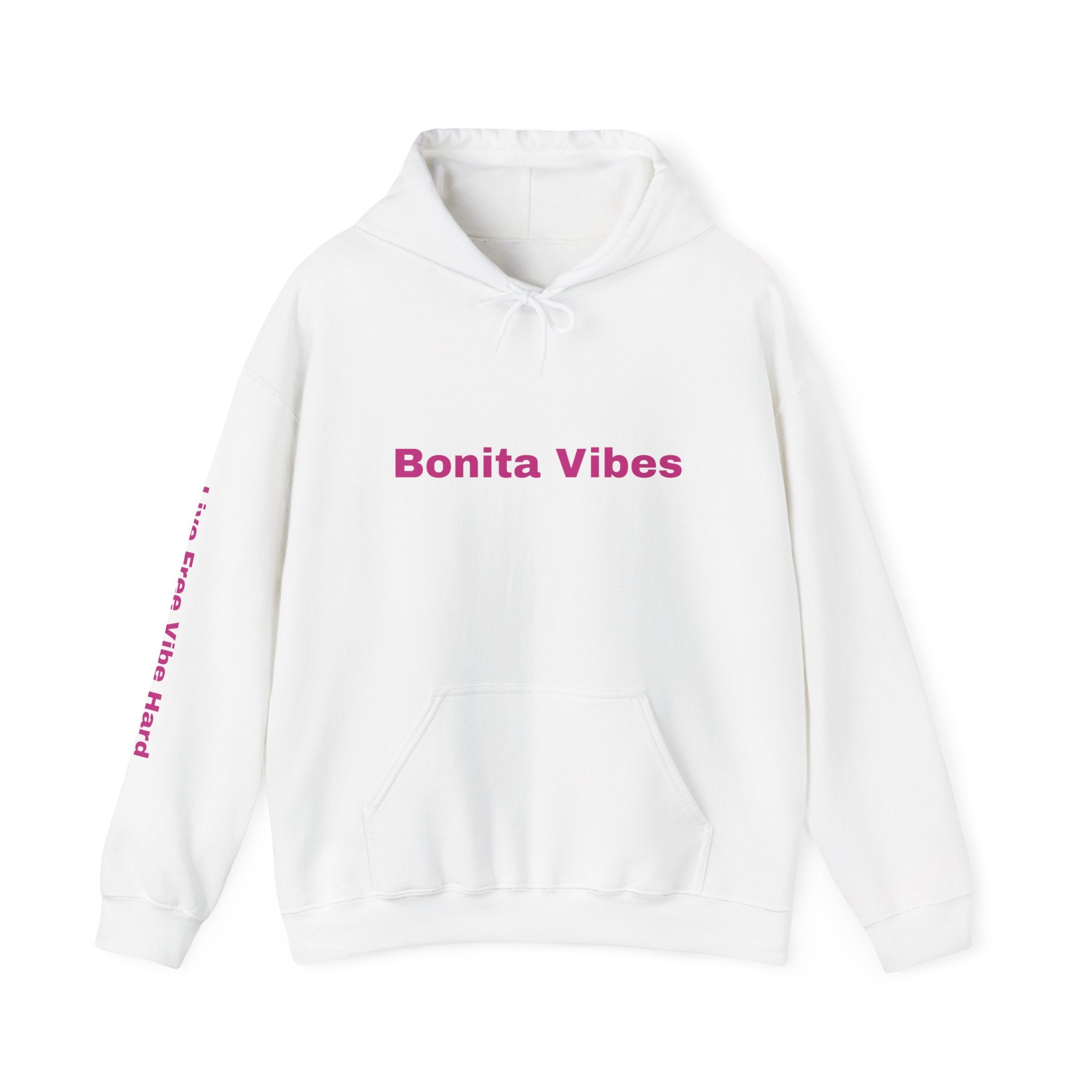Bonita Vibes Hooded Sweatshirt | Cozy Woman's Pullover | Perfect for Casual Outings, Gifts, or Relaxing Days