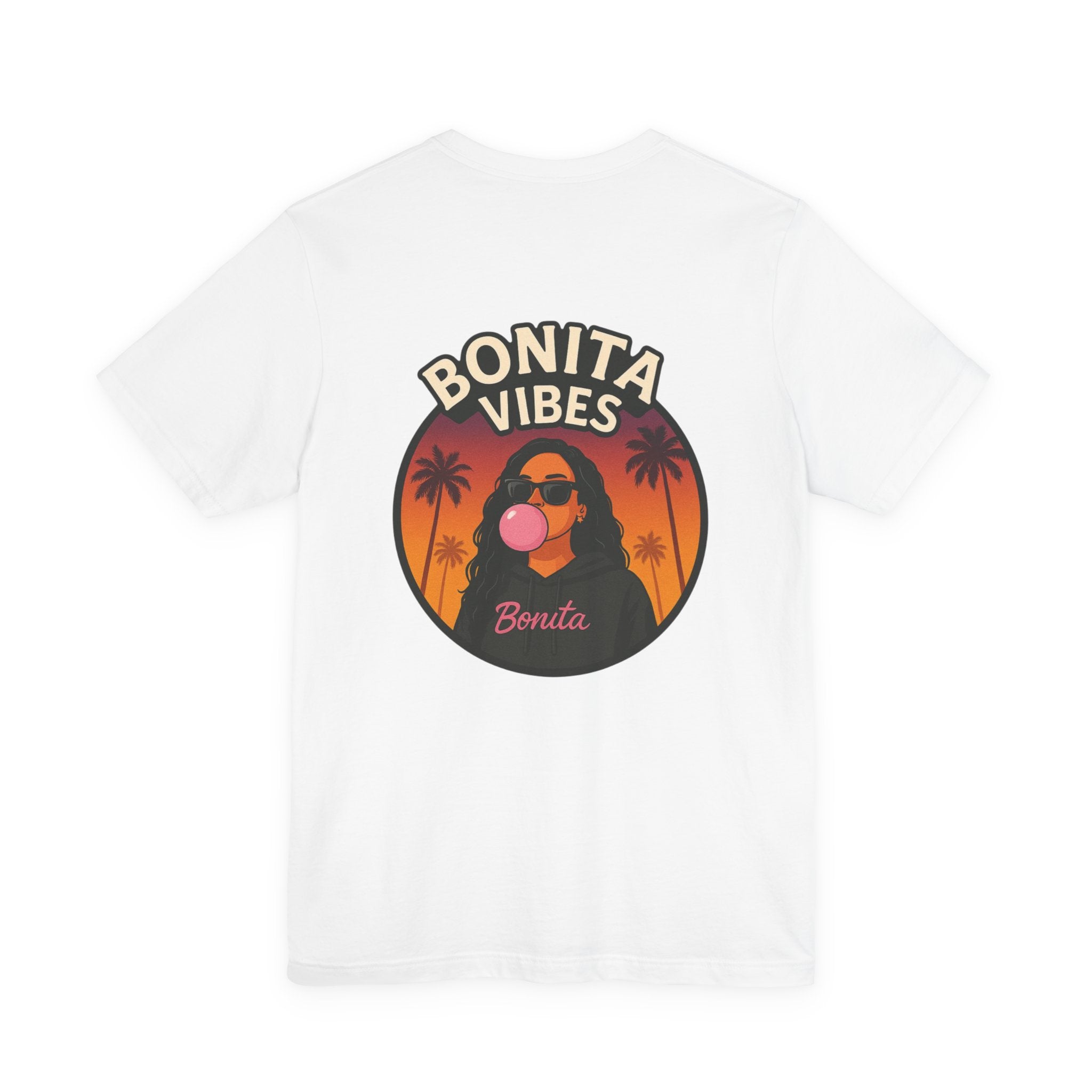 Bonita Vibes: Sunset Sway T-Shirt, Casual Wear, Gift for Beach Lovers, Trendy Graphic Tee, Fun Party Outfit