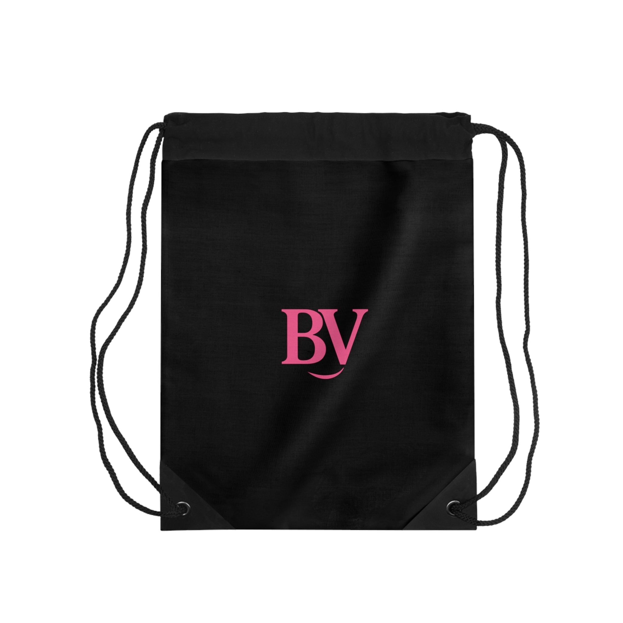 Bonita Vibes: BV Collection Stylish Drawstring BlackBag - Perfect for Gym, Travel, or School - Lightweight, Durable, and Trendy - Ideal Gift for Students, Travelers, and anyone who appreciates good quality bags for daily adventures