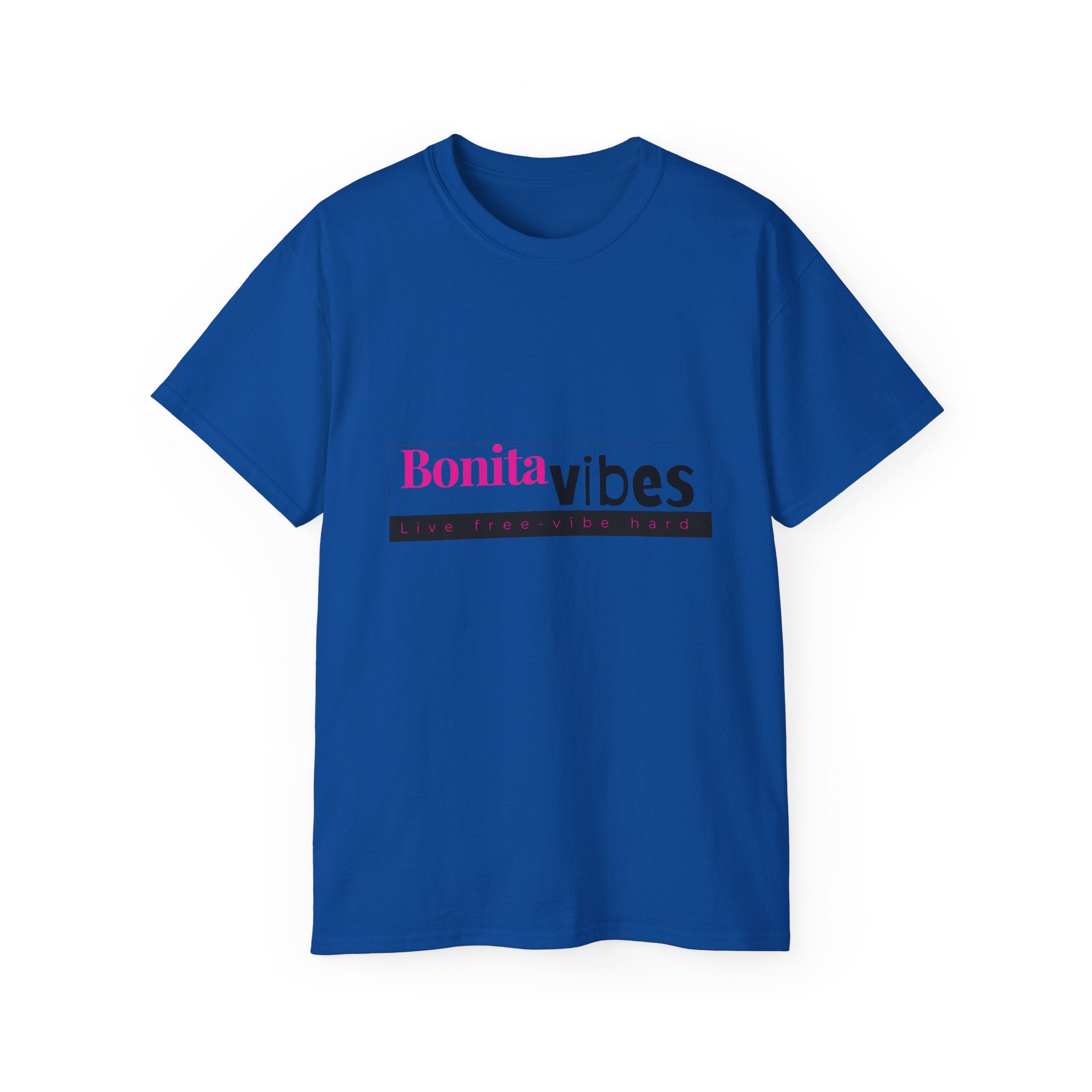 Bonita Vibes: VIBES UNLEASHED Ultra Cotton Tee, Casual T-Shirt, Gift for Her, Trendy Apparel, Summer Fashion, Fun Graphic Tee