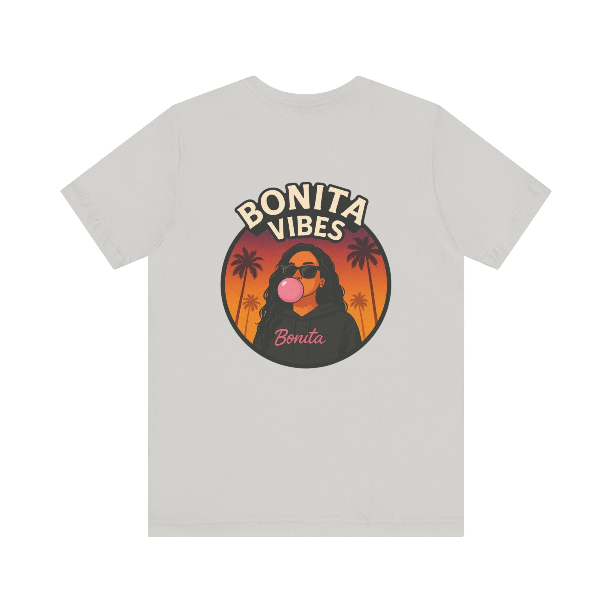 Bonita Vibes: Sunset Sway T-Shirt, Casual Wear, Gift for Beach Lovers, Trendy Graphic Tee, Fun Party Outfit