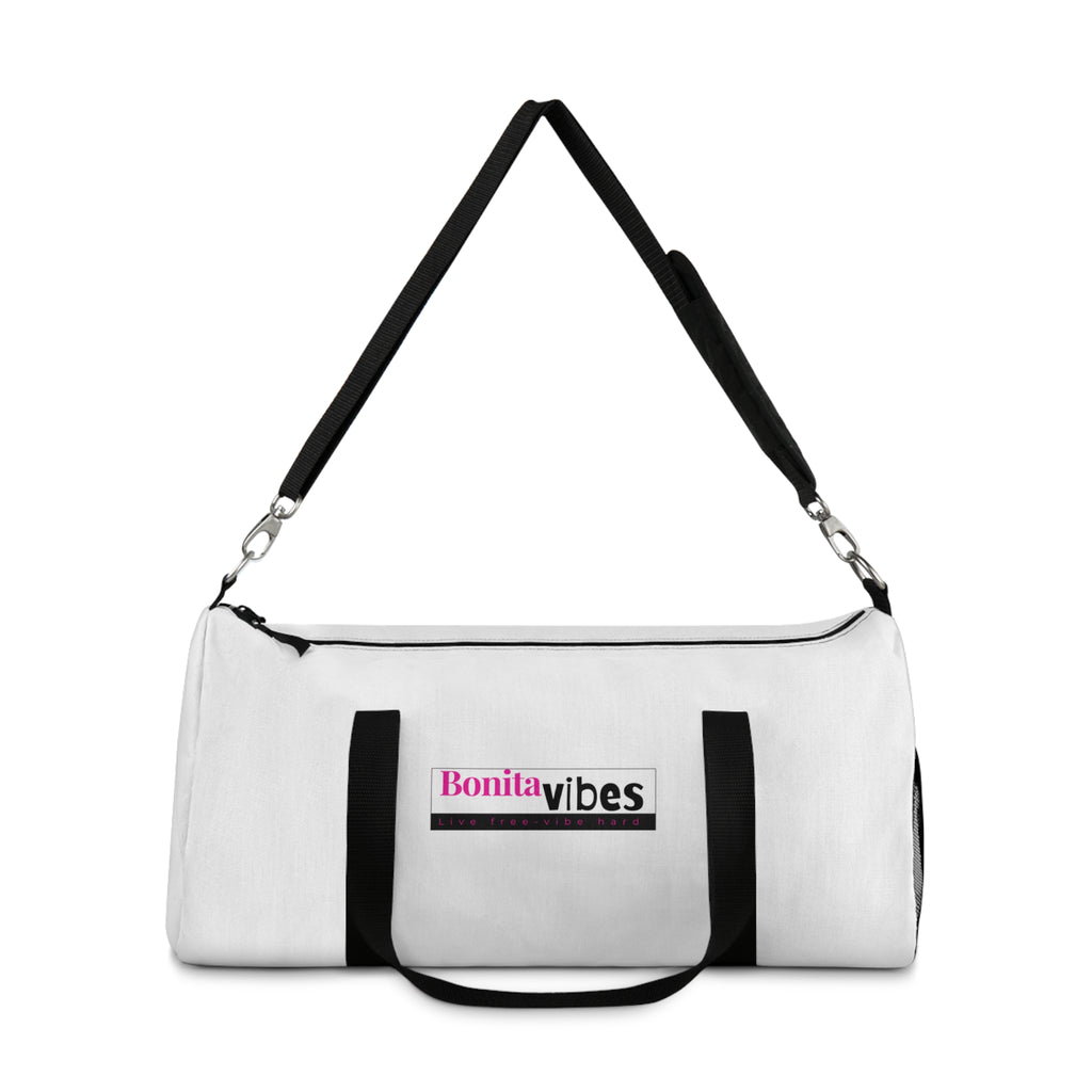 Bonita Vibes: VIBES UNLEASHED Duffel Bag - Perfect Travel Companion for Fitness, Weekend Getaways, Gym, and More - Stylish and Functional