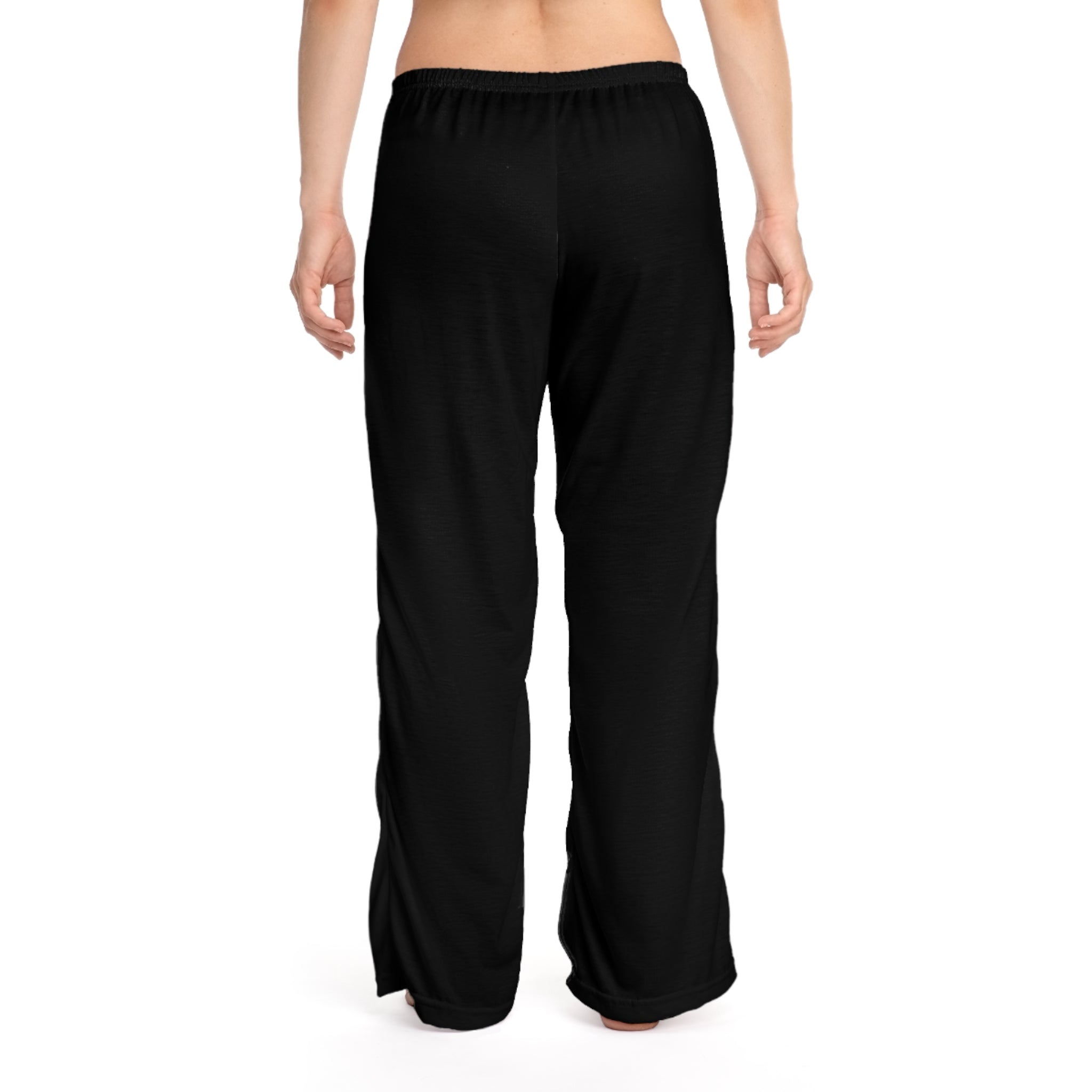 Bonita Vibes Black Women's Pajama Pants, Comfortable Sleepwear, Relaxation Pants, Loungewear Gift, Cozy Home Essentials