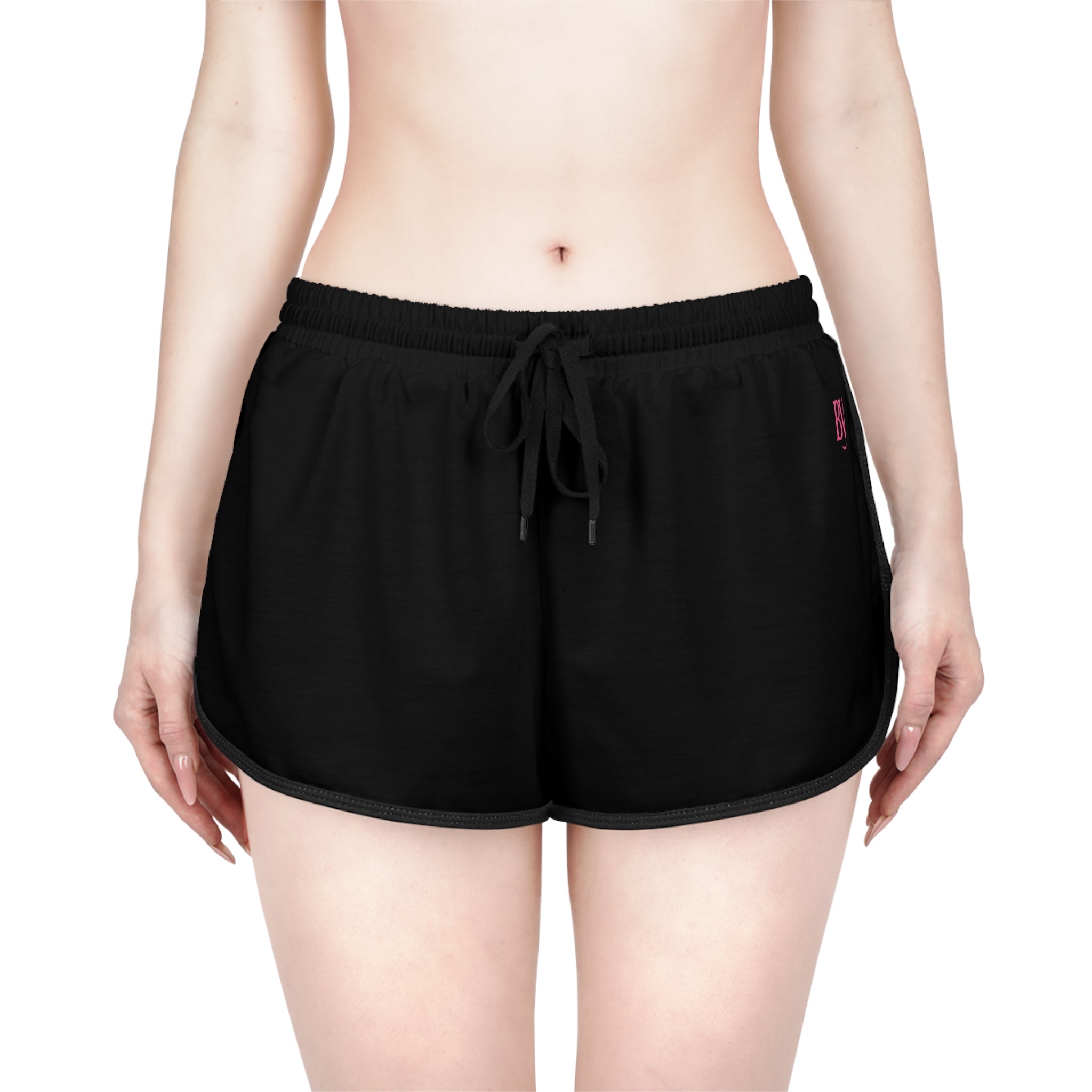 Bonita Vibes: BV Collection Women's Black Relaxed Shorts - Perfect for Summer Outings, Lounging, Beach Days, Travel, and Active Lifestyle