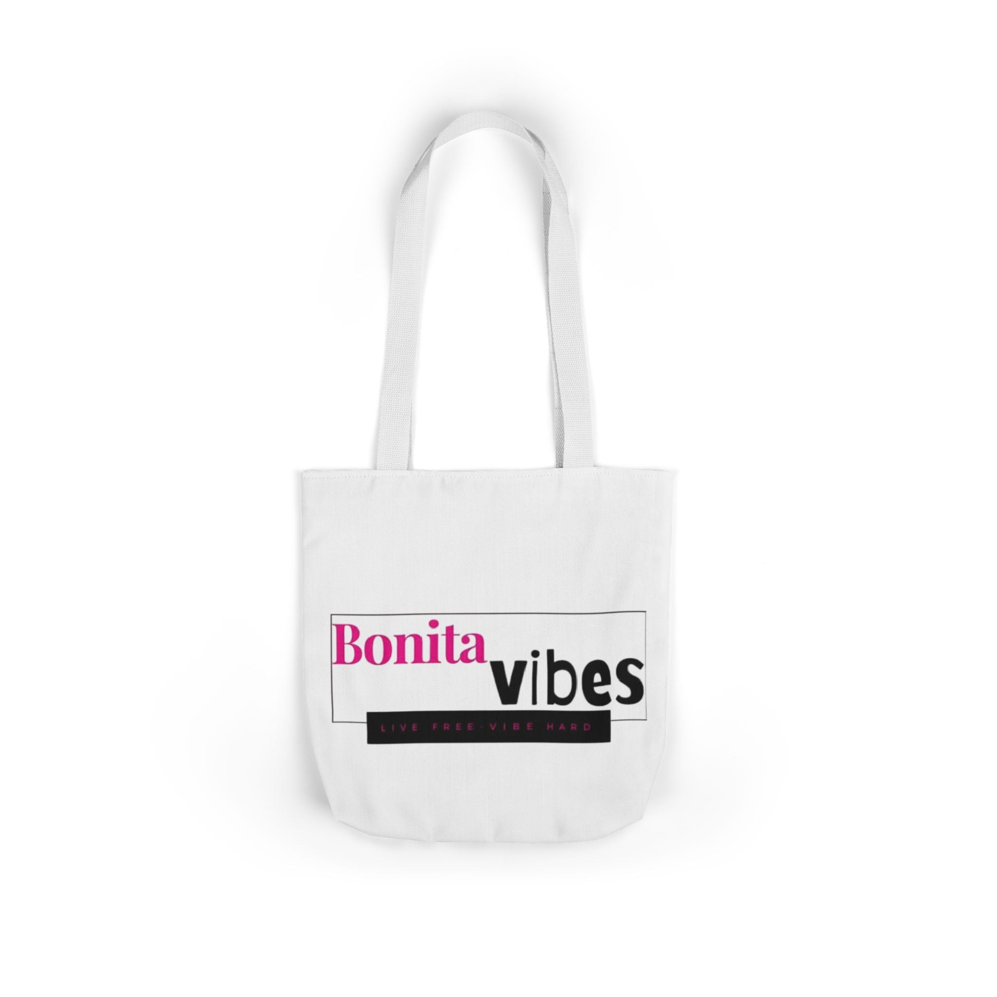 Bonita Vibes: VIBES UNLEASHED Tote Bag - Stylish Carry-All for Every Occasion, Eco-Friendly, Chic Shopper, Gift for Friends, Everyday Essentials