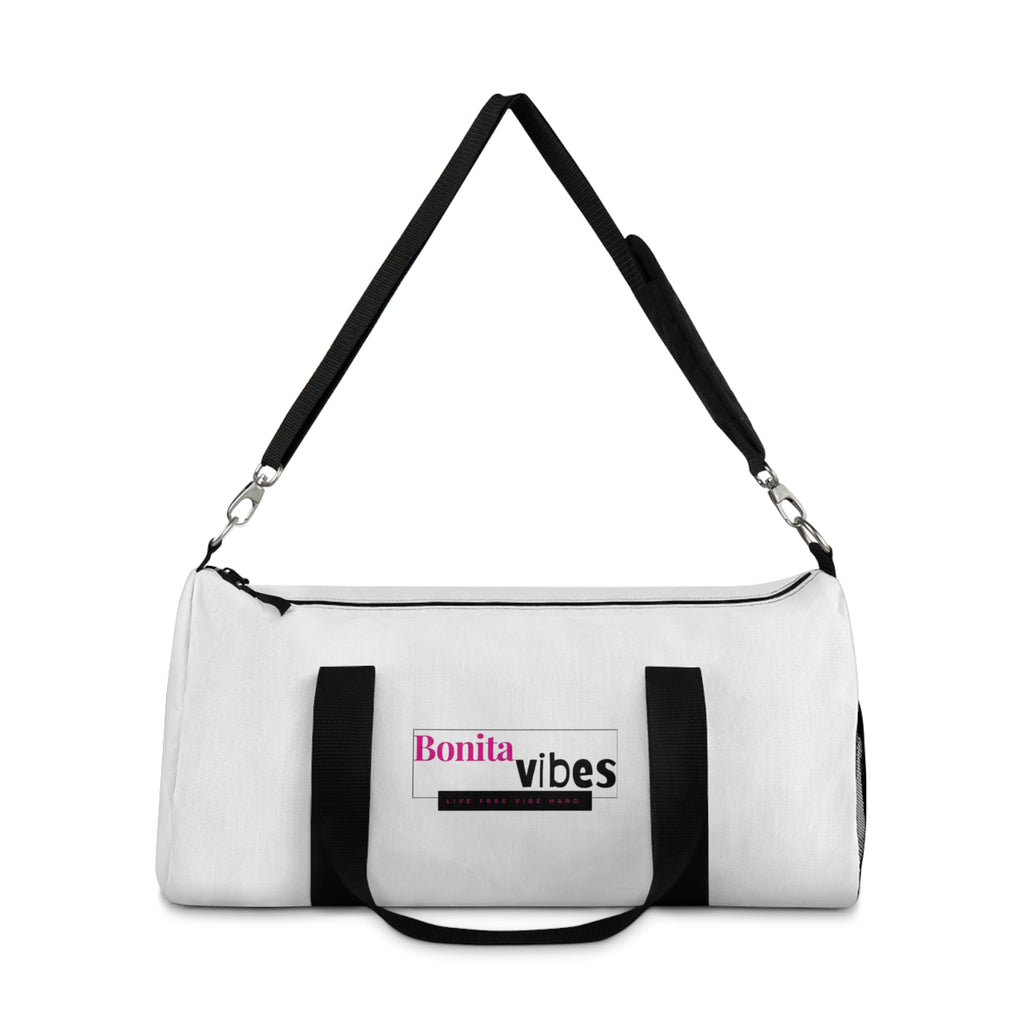 Bonita Vibes: VIBES UNLEASHED Duffel Bag - Perfect Travel Companion for Fitness, Weekend Getaways, Gym, and More - Stylish and Functional
